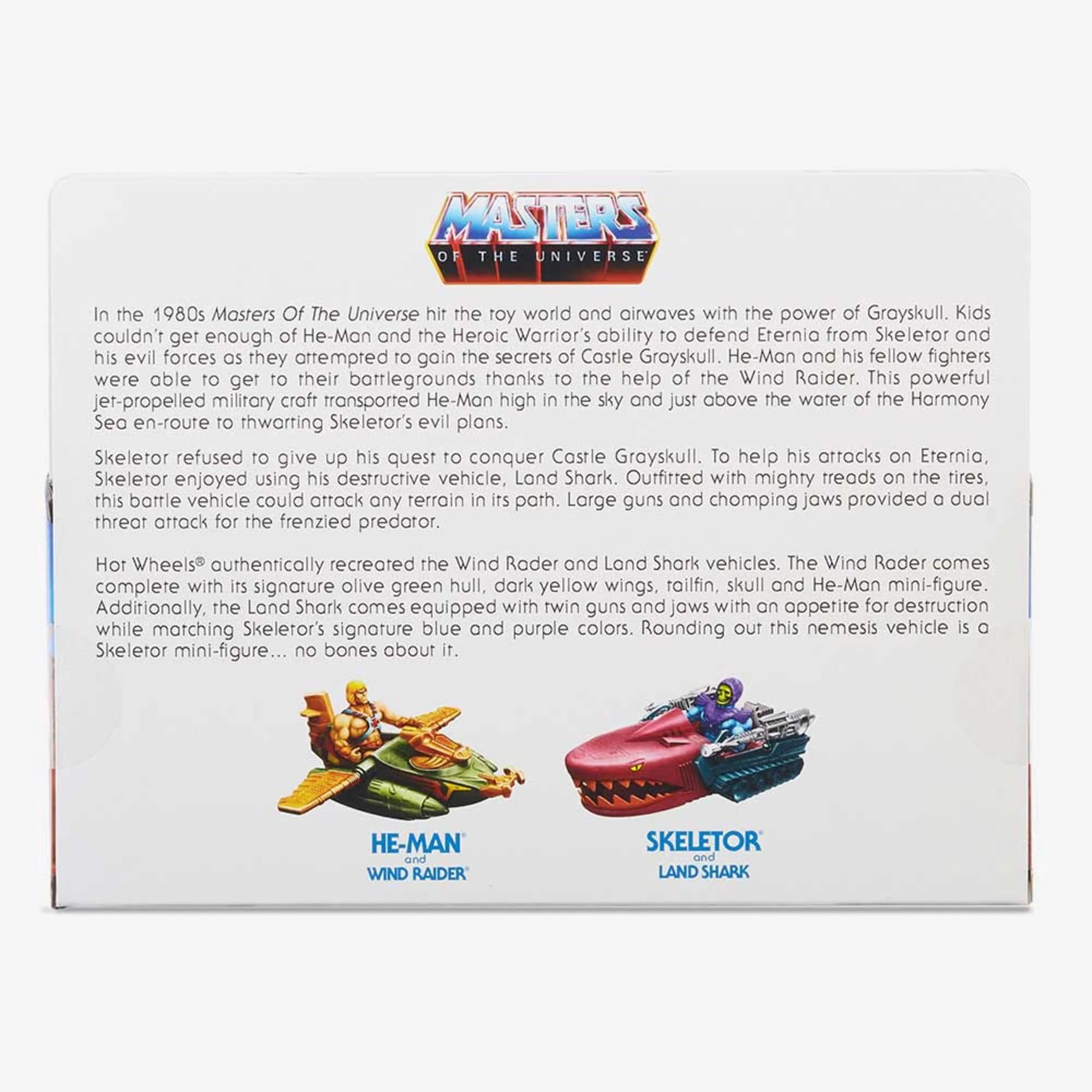 Hot Wheels Masters of the Universe Wind Raider vs. Land Shark - Image 9