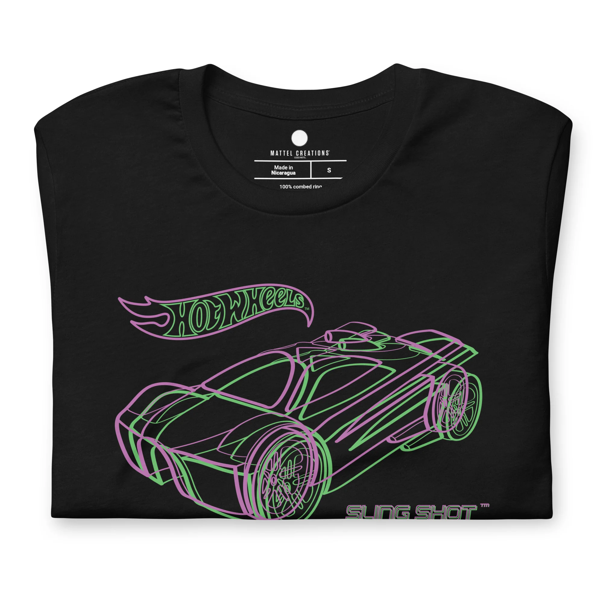 Hot Wheels MC Revealed Fan-Designed Black T-Shirt - Image 5