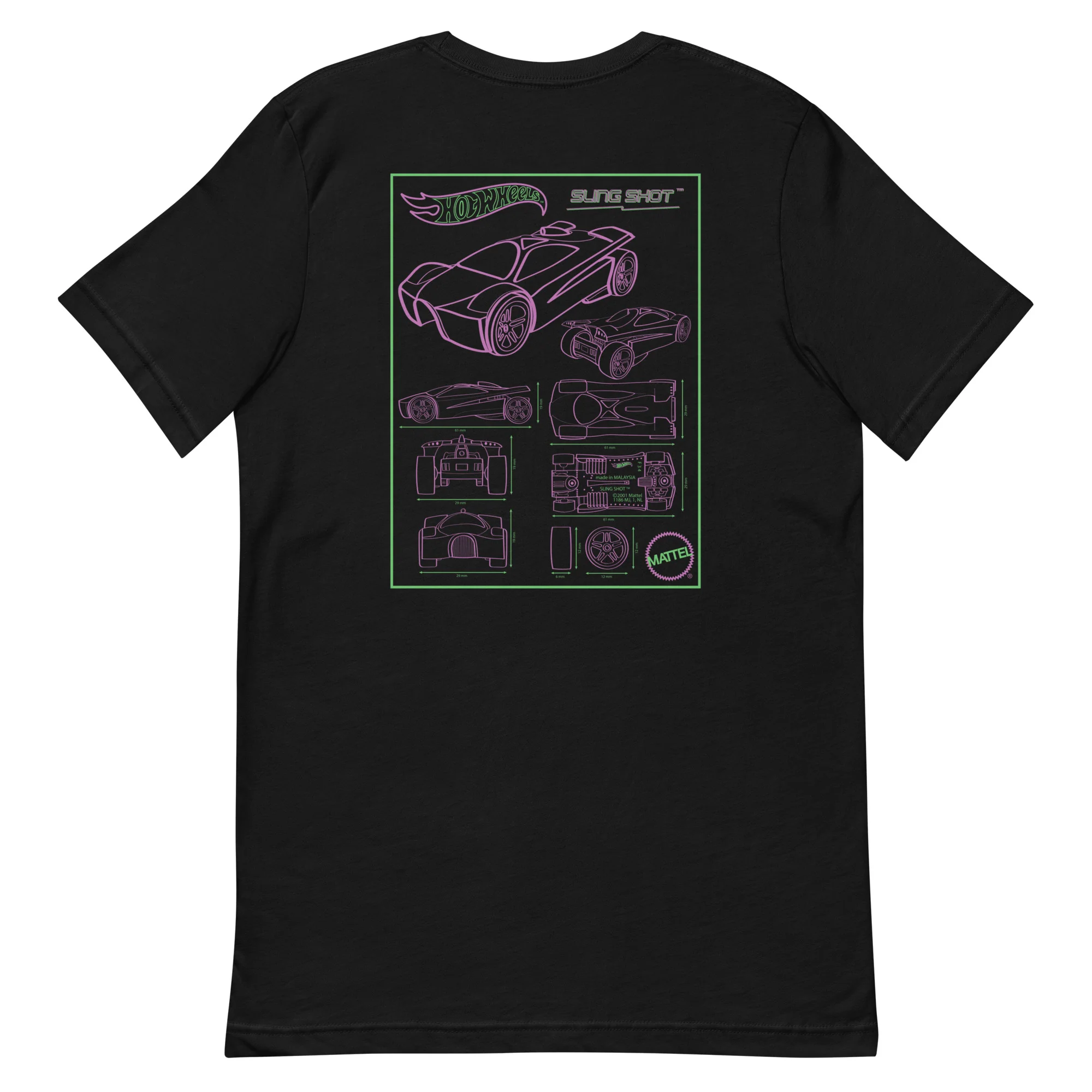 Hot Wheels MC Revealed Fan-Designed Black T-Shirt - Image 7