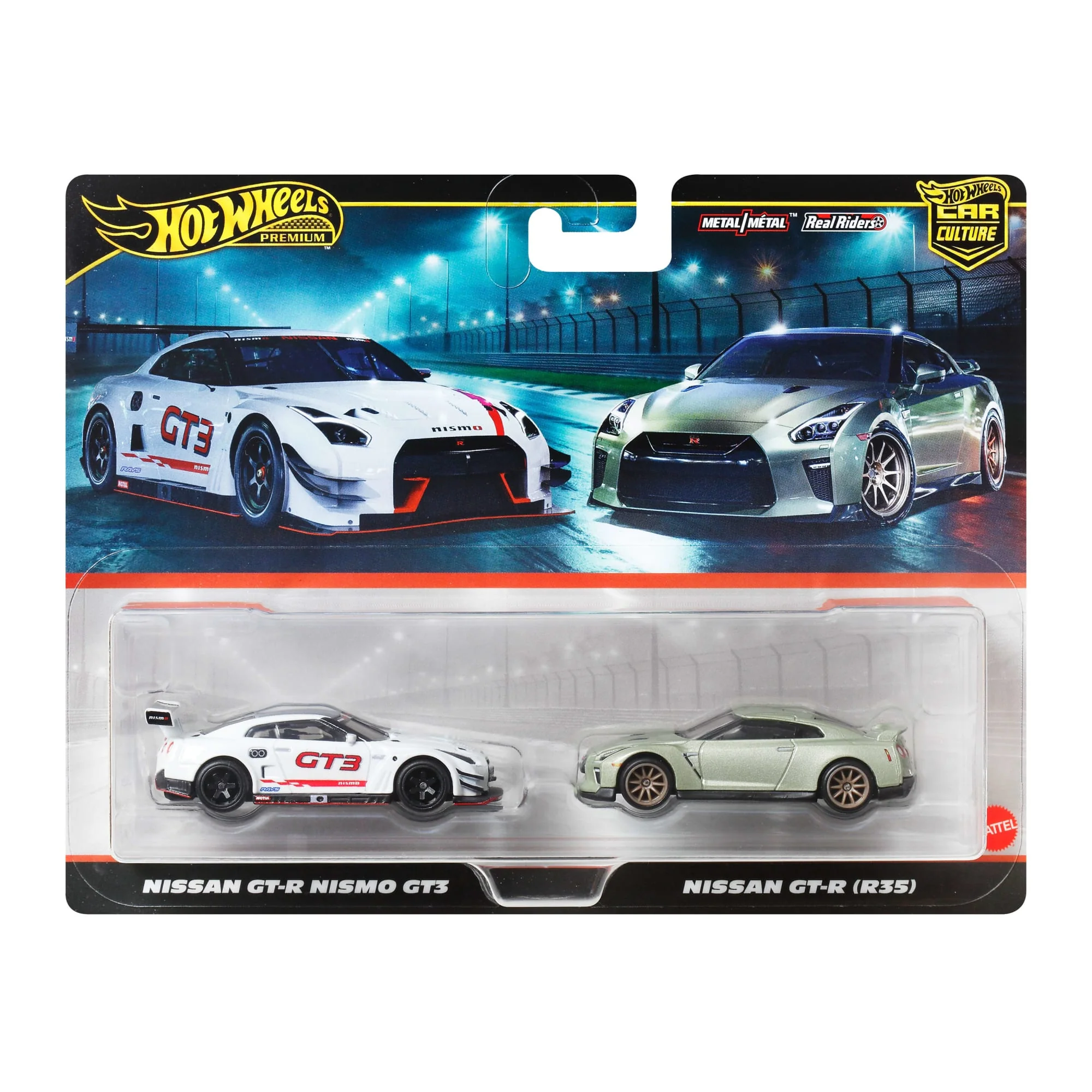 Hot Wheels Premium Car Culture Nissan GT-R 2-Pack - Image 13