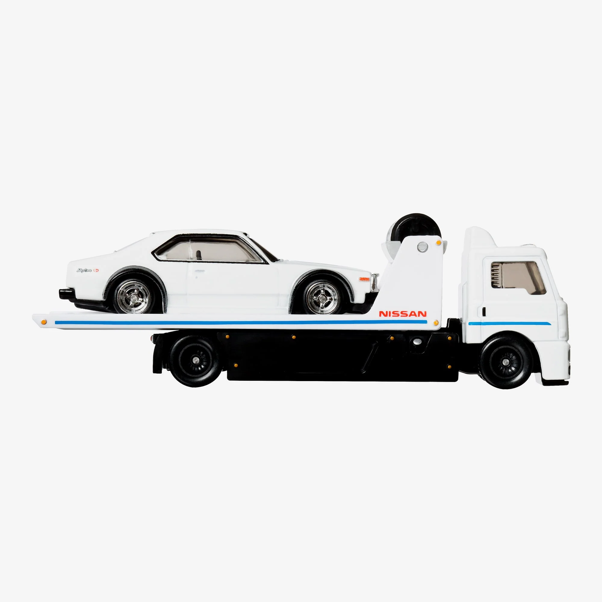 Hot Wheels Premium Collector Set, 3 Nissan Skyline Cars & 1 Transporter - Image 9