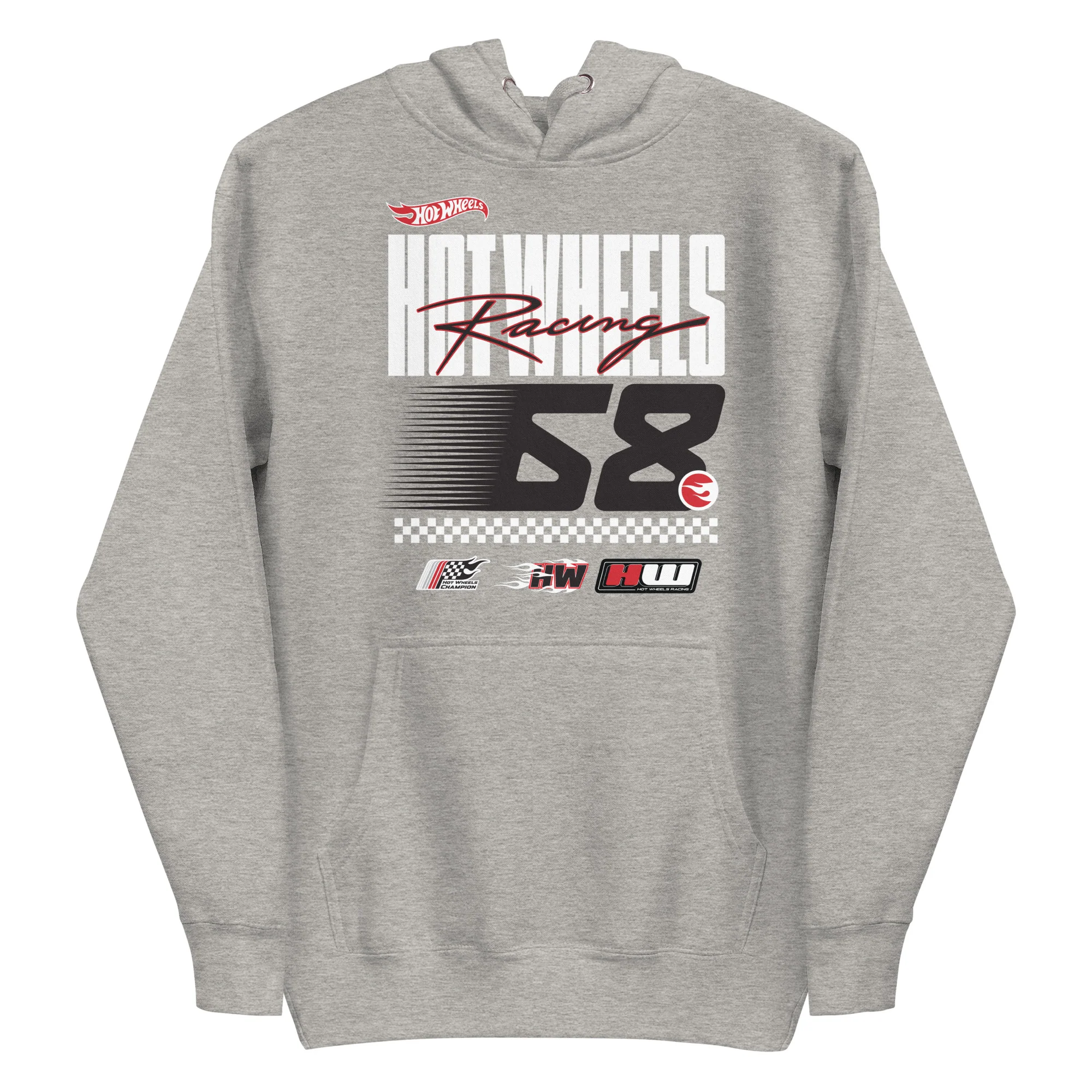 Hot Wheels Racing Grey Hoodie - Image 5
