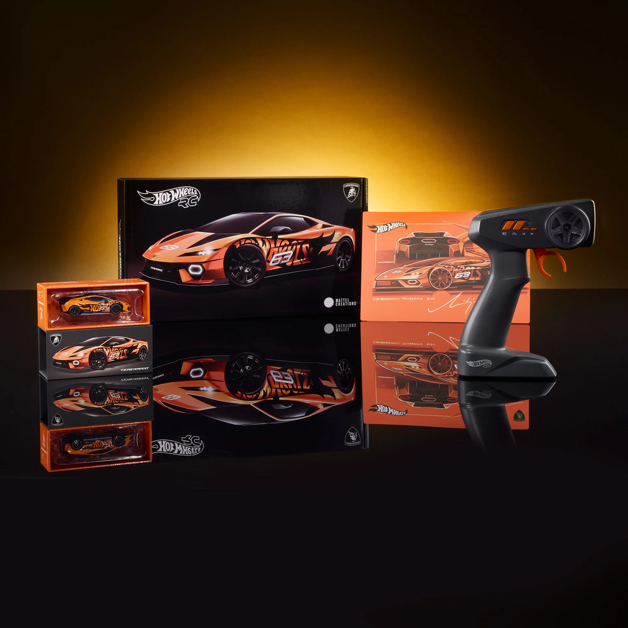 Hot Wheels RC 1:64 Lamborghini Temerario Alleggerita - Image 2