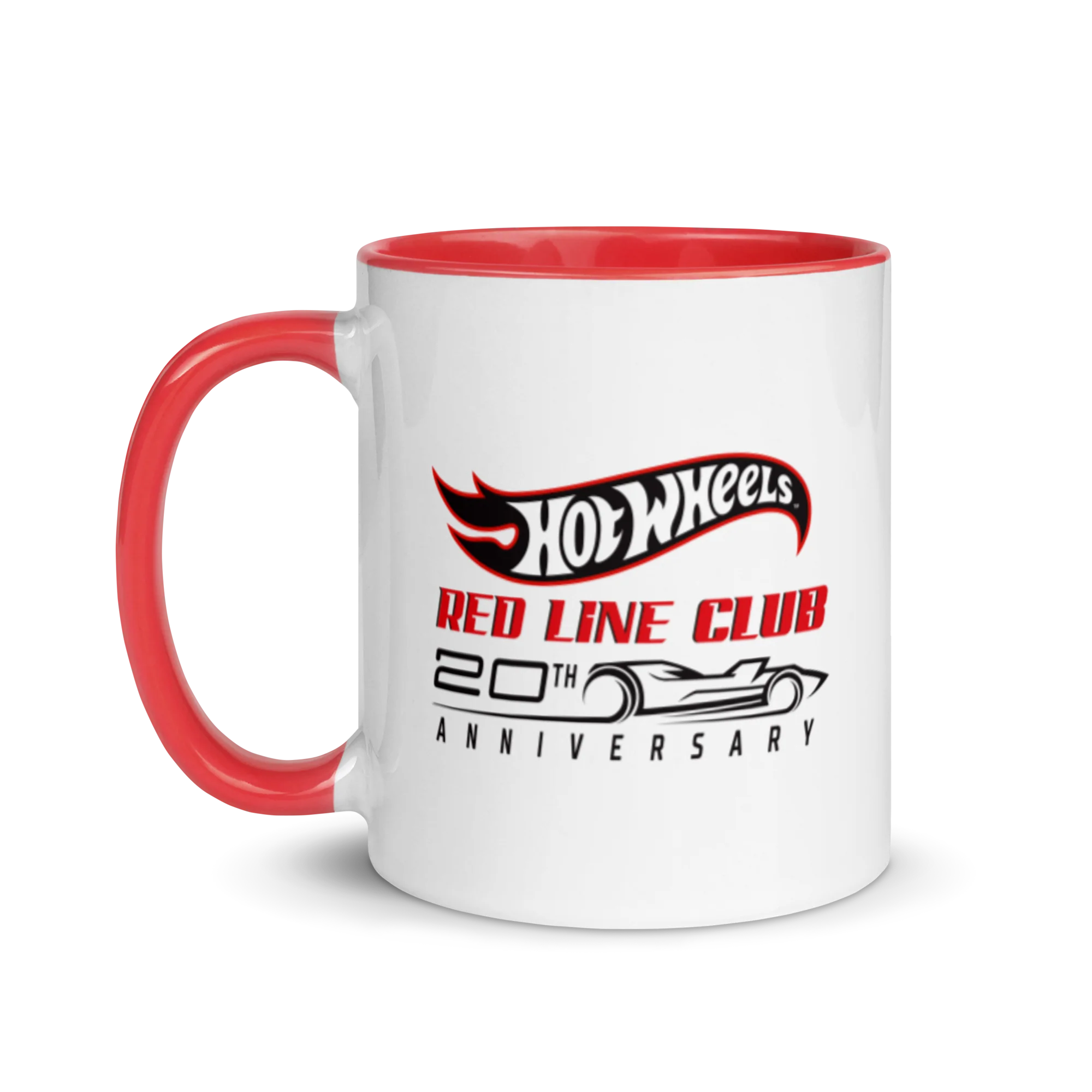 Hot Wheels® Red Line Club® 20th Anniversary Silhouette Logo Mug - Image 3