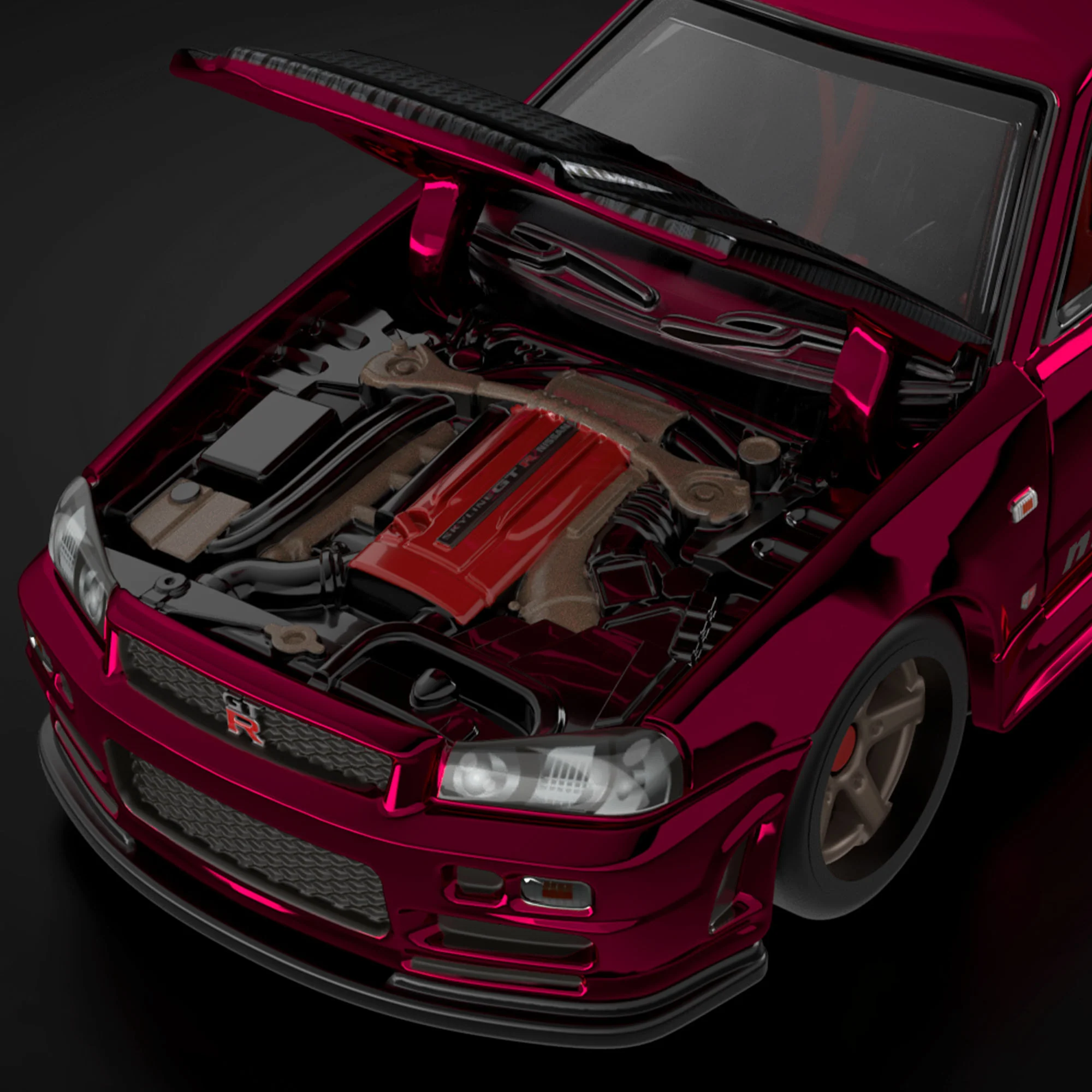 RLC Exclusive sELECTIONs Nissan Skyline GT-R (BNR34) - Image 10