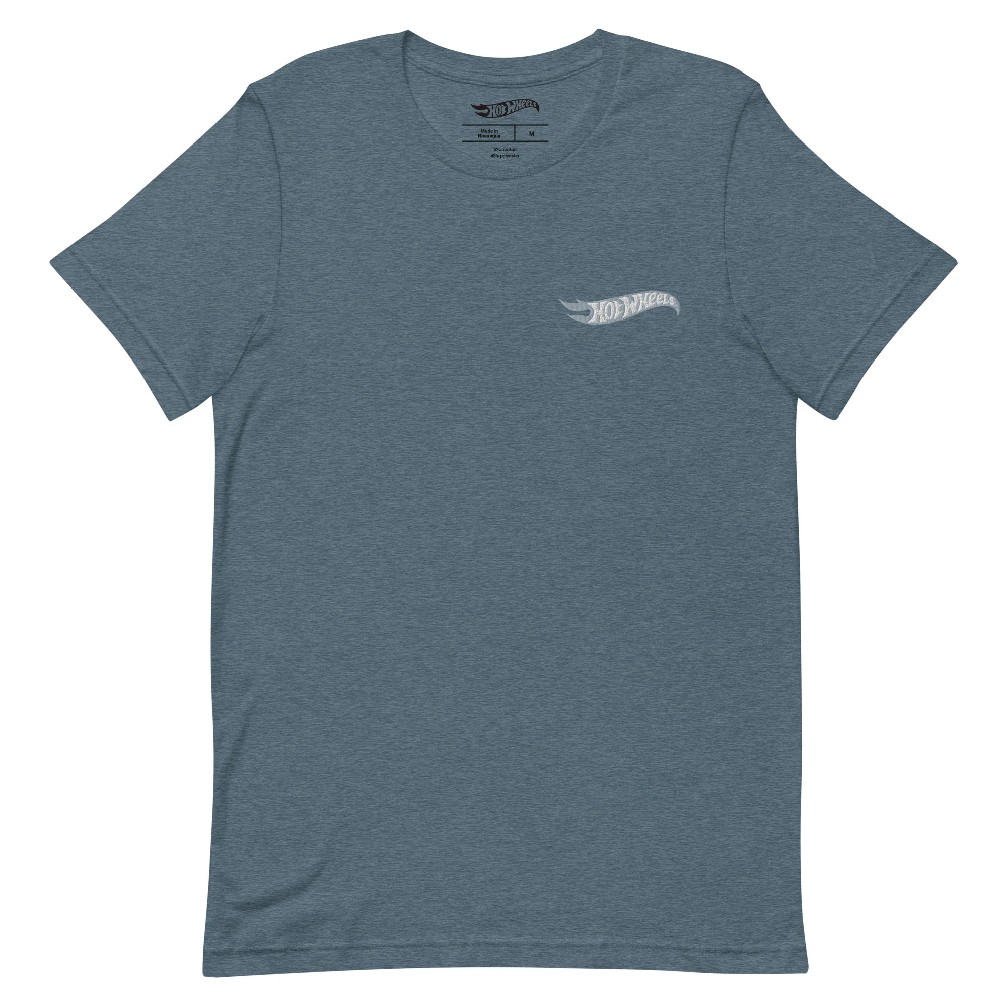Hot Wheels Speed Shop Embroidered Blue T-Shirt - Image 11