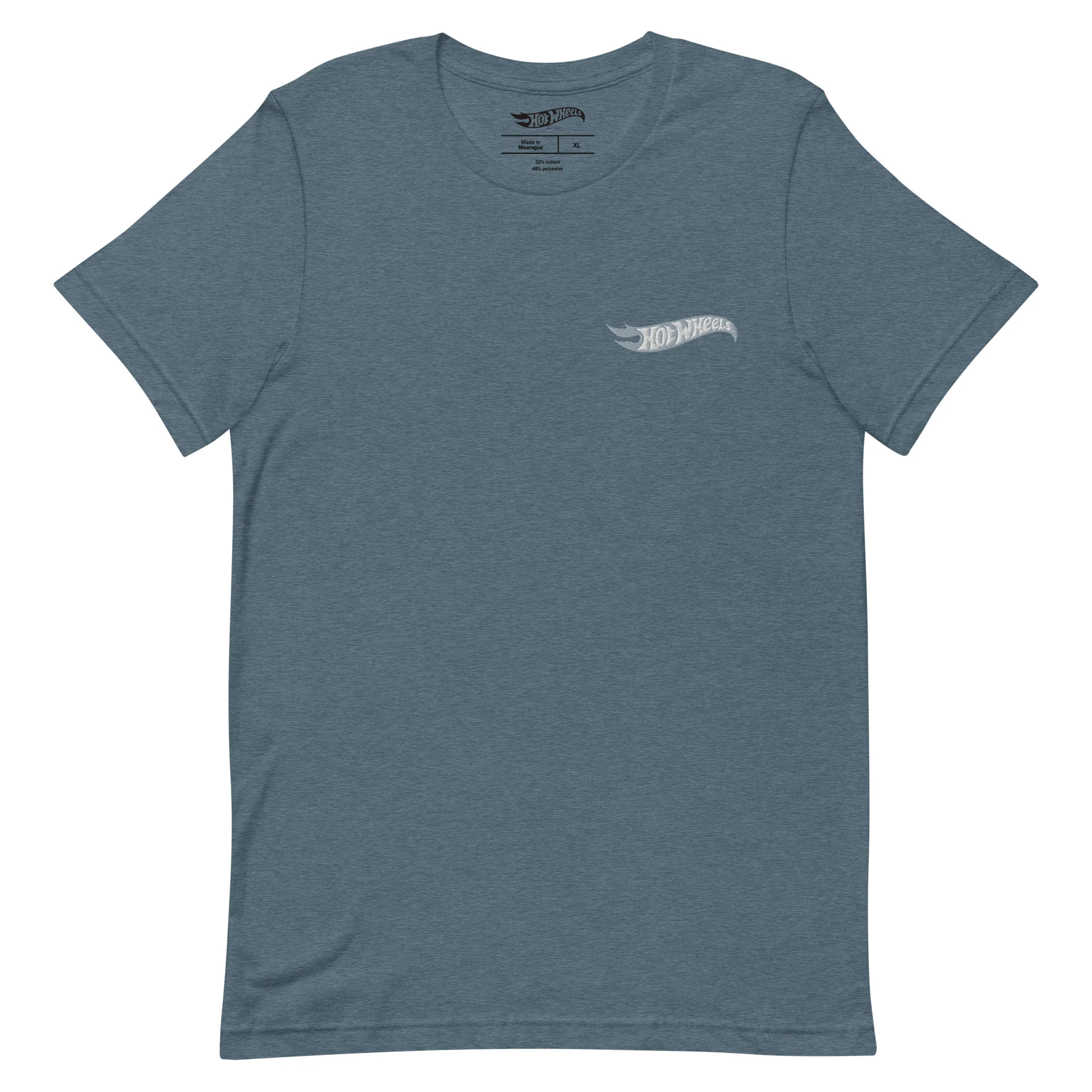 Hot Wheels Speed Shop Embroidered Blue T-Shirt - Image 15