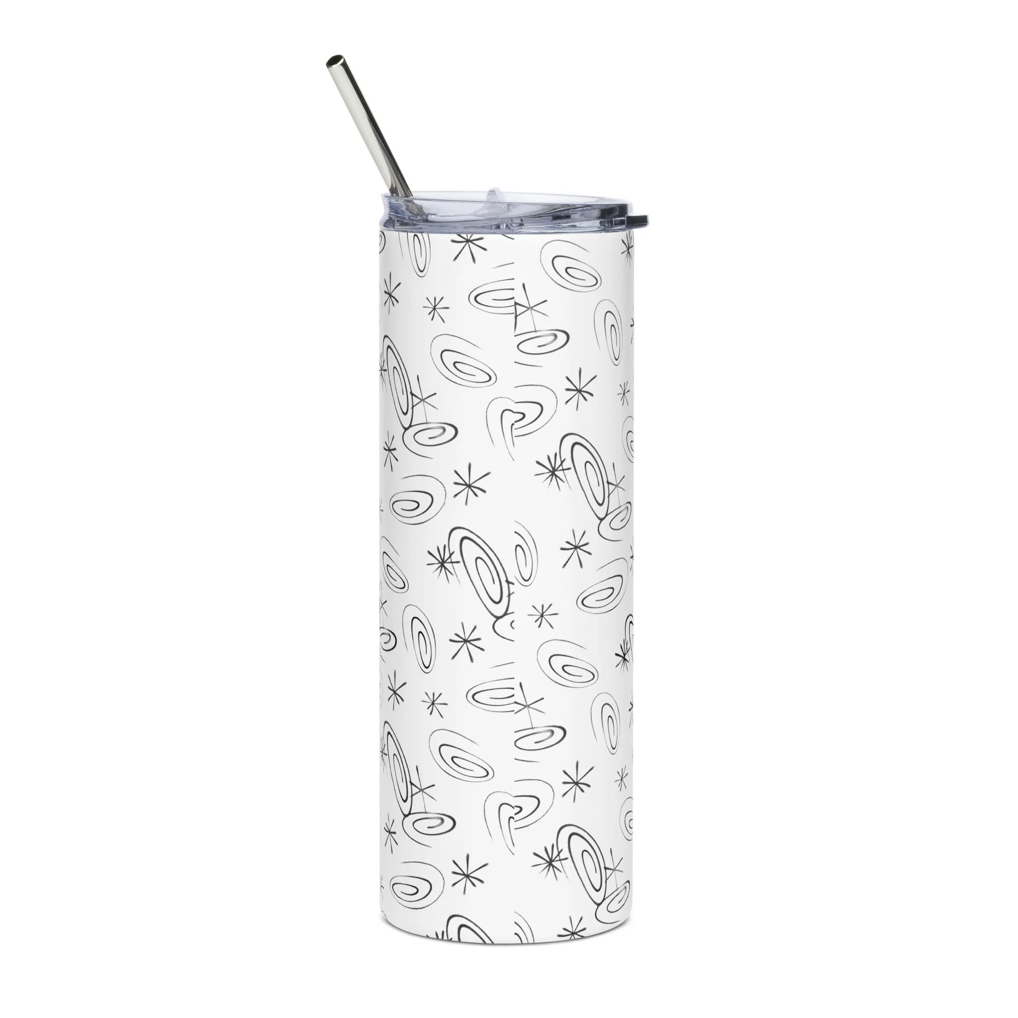 Hot Wheels x Kenny Scharf White Tumbler - Image 5