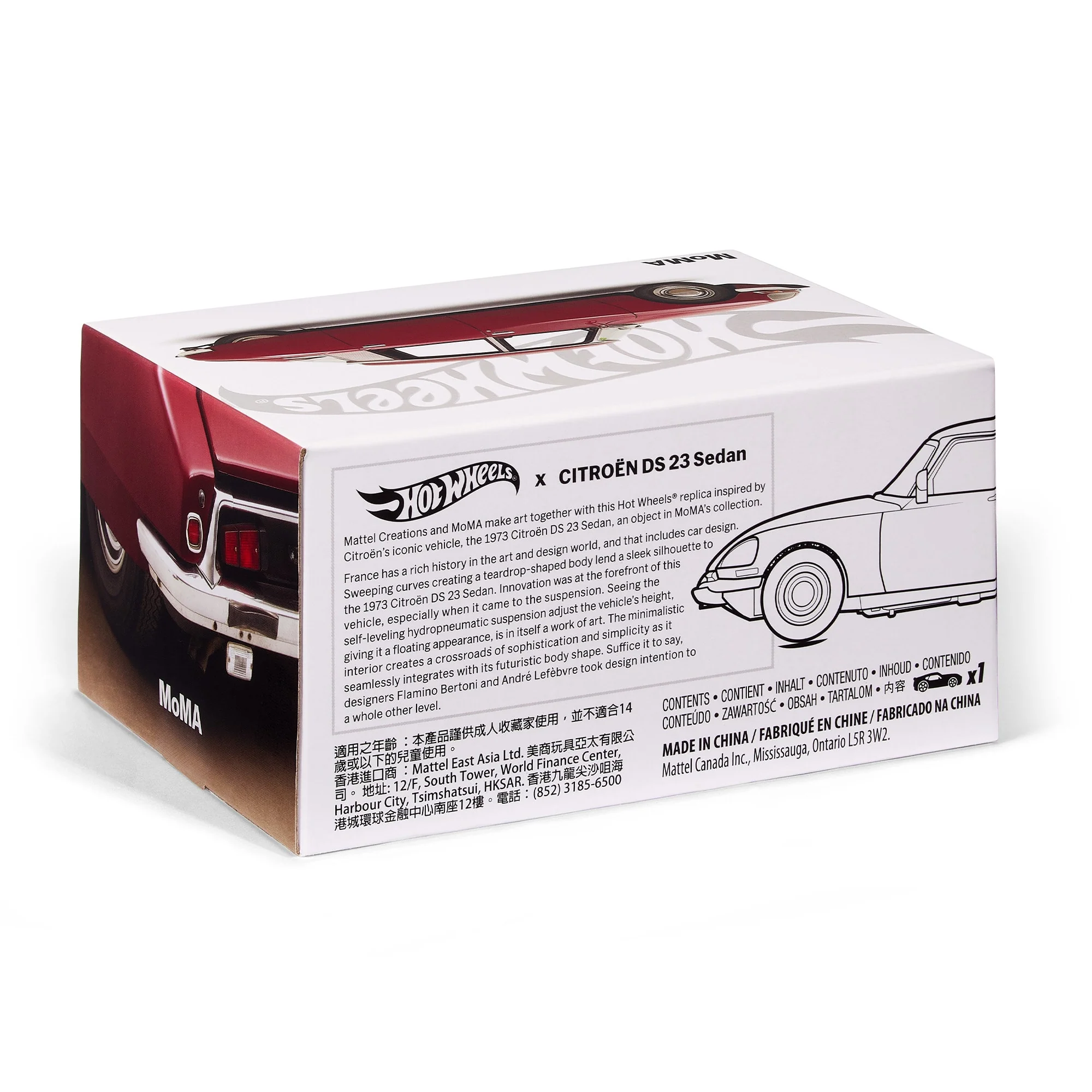 Hot Wheels x MoMA Citroën DS 23 Sedan - Image 20