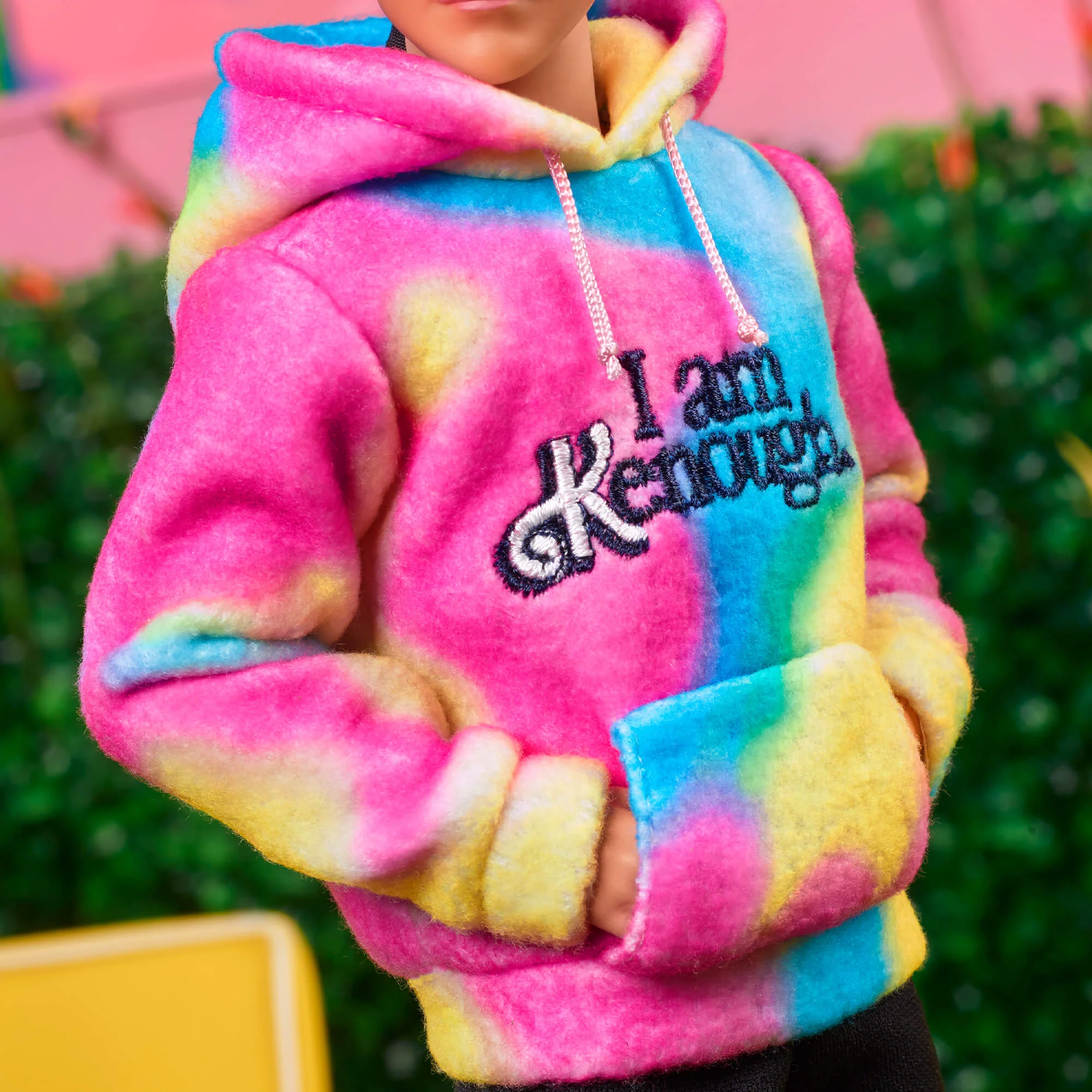 Ken Doll Wearing “I Am Kenough” Hoodie – Barbie The Movie - Image 6