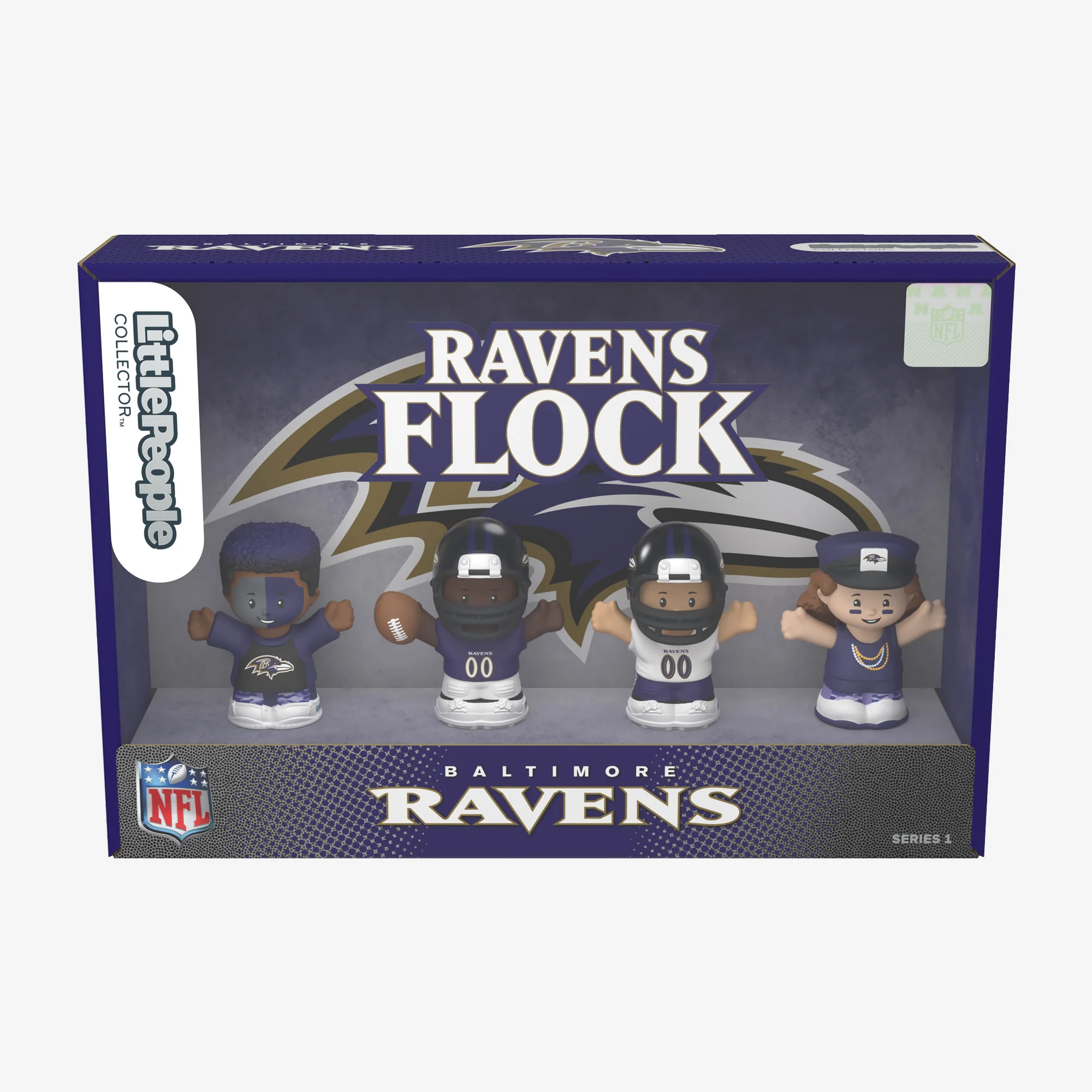 Little People Collector x NFL Baltimore Ravens Set - Image 9