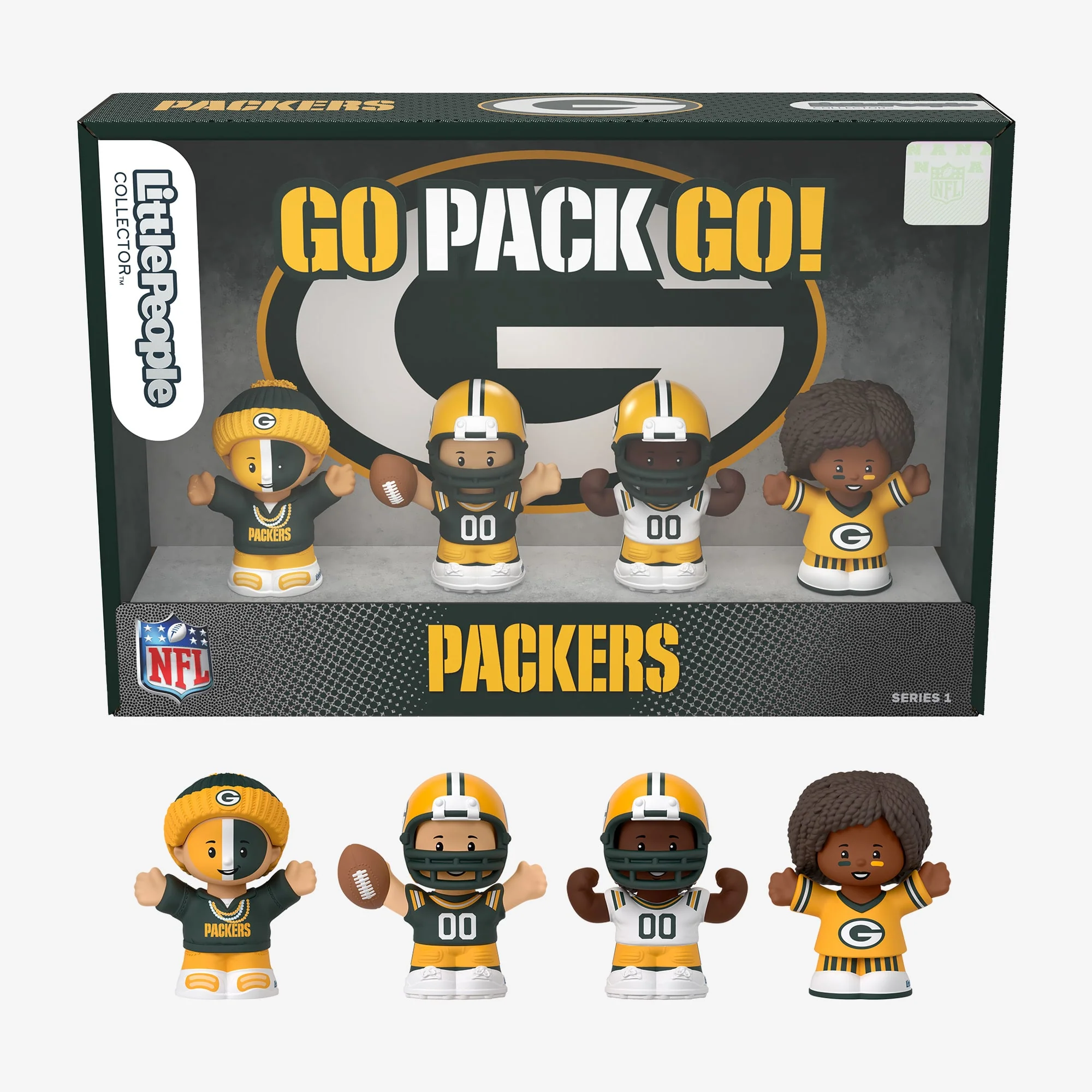 Little People Collector x NFL Green Bay Packers Set - Image 4