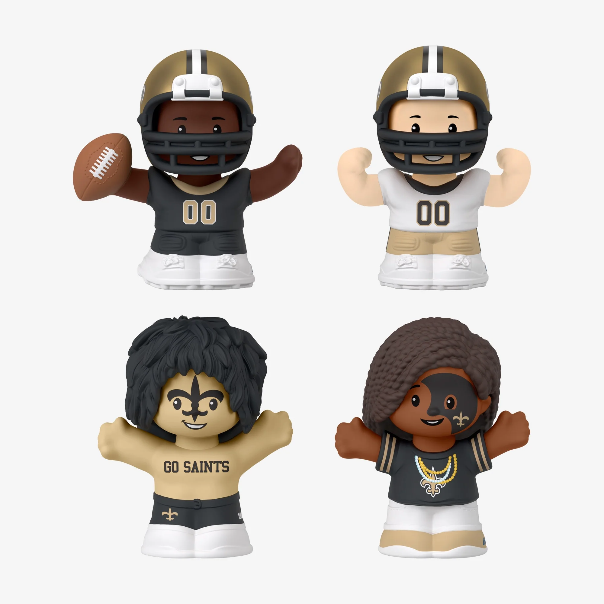 Little People Collector x NFL New Orleans Saints Set - Image 4