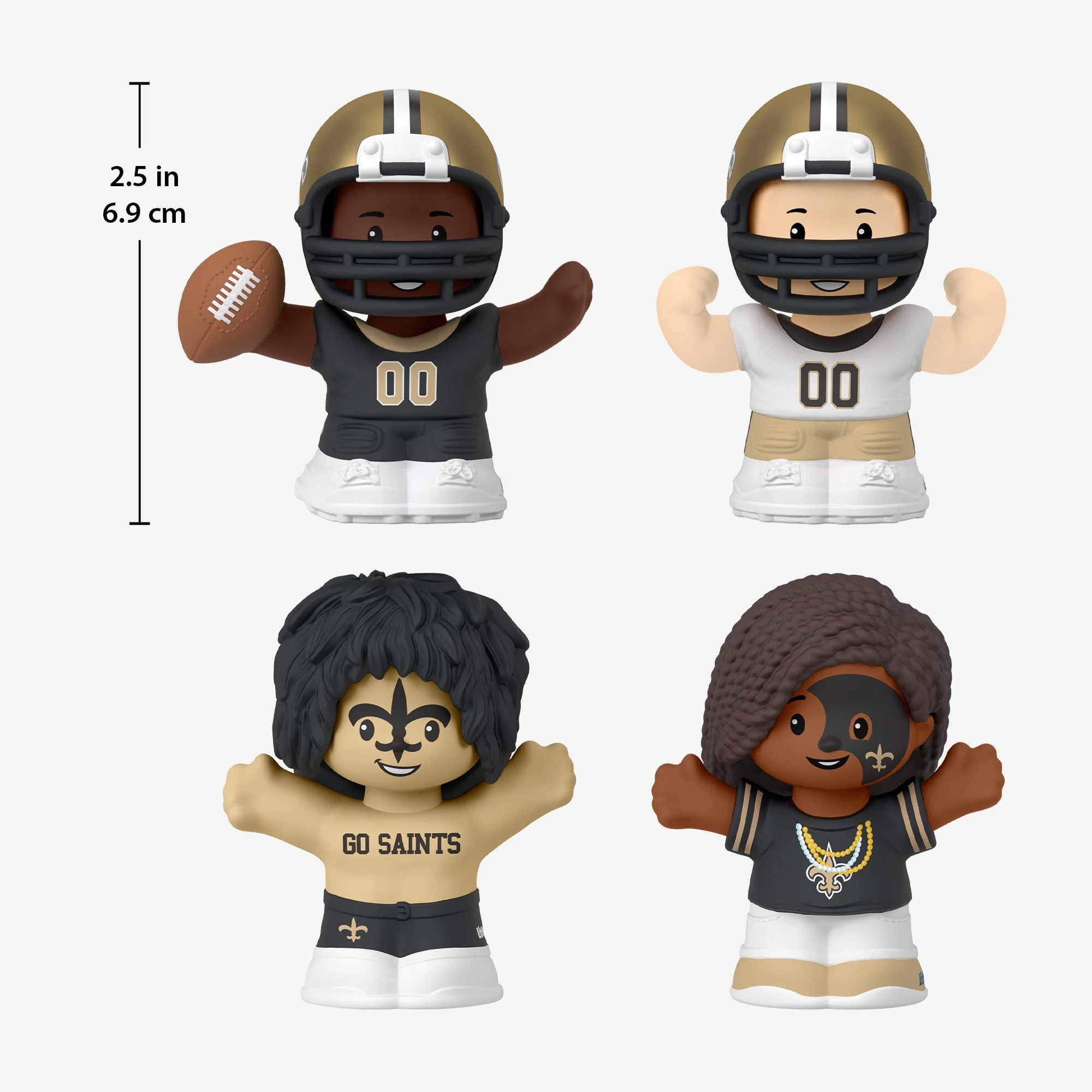 Little People Collector x NFL New Orleans Saints Set - Image 8