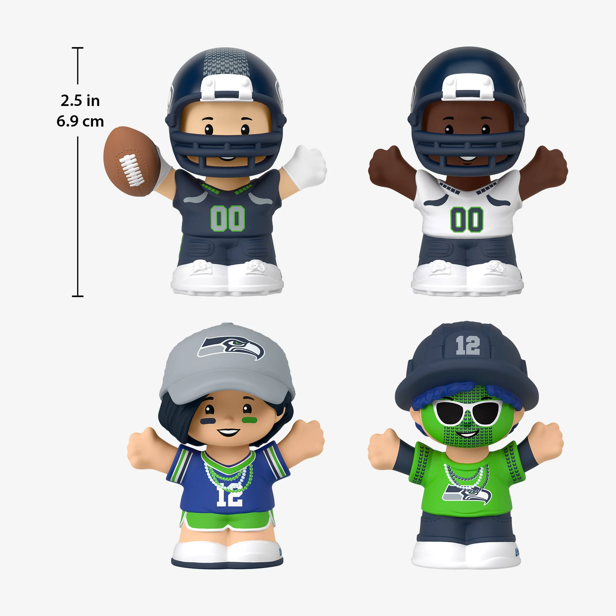 Little People Collector x NFL Seattle Seahawks Set - Image 8