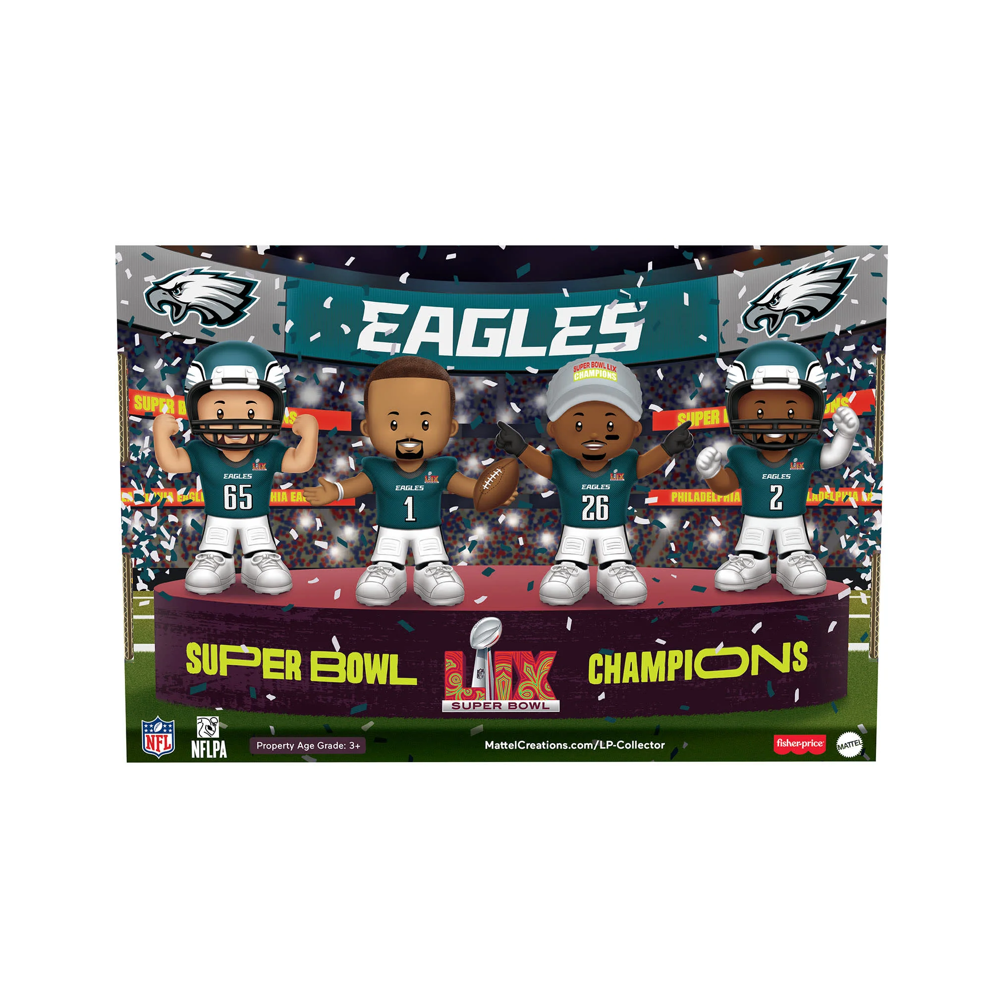 Little People Collector x Super Bowl Eagles Set - Image 15