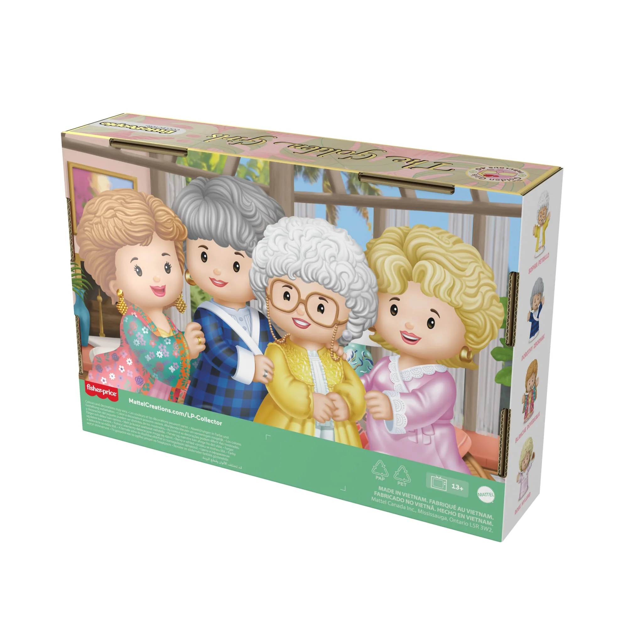 Little People Collector The Golden Girls Late Night Cheesecake, 40th Anniversary Set - Image 13