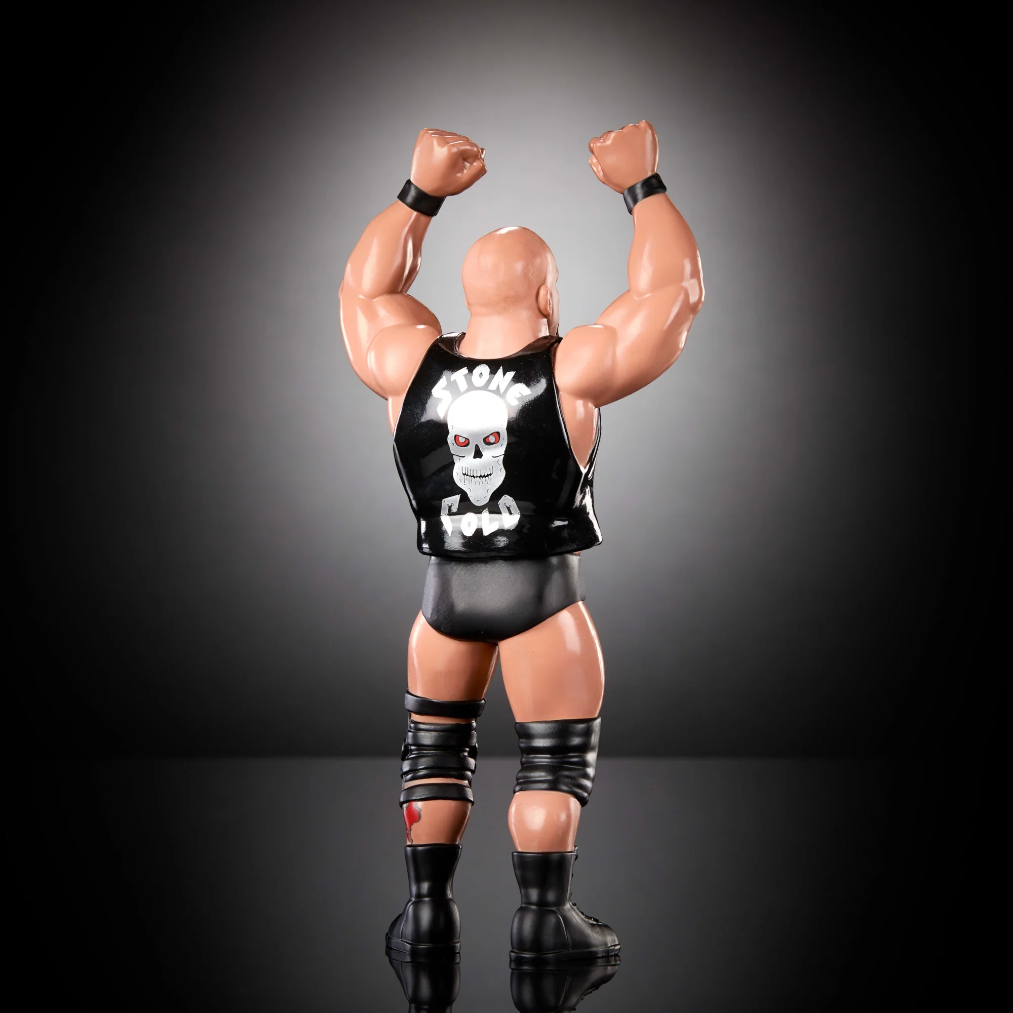 LJN WWE Superstars “Stone Cold” Steve Austin Action Figure & Poster - Image 5