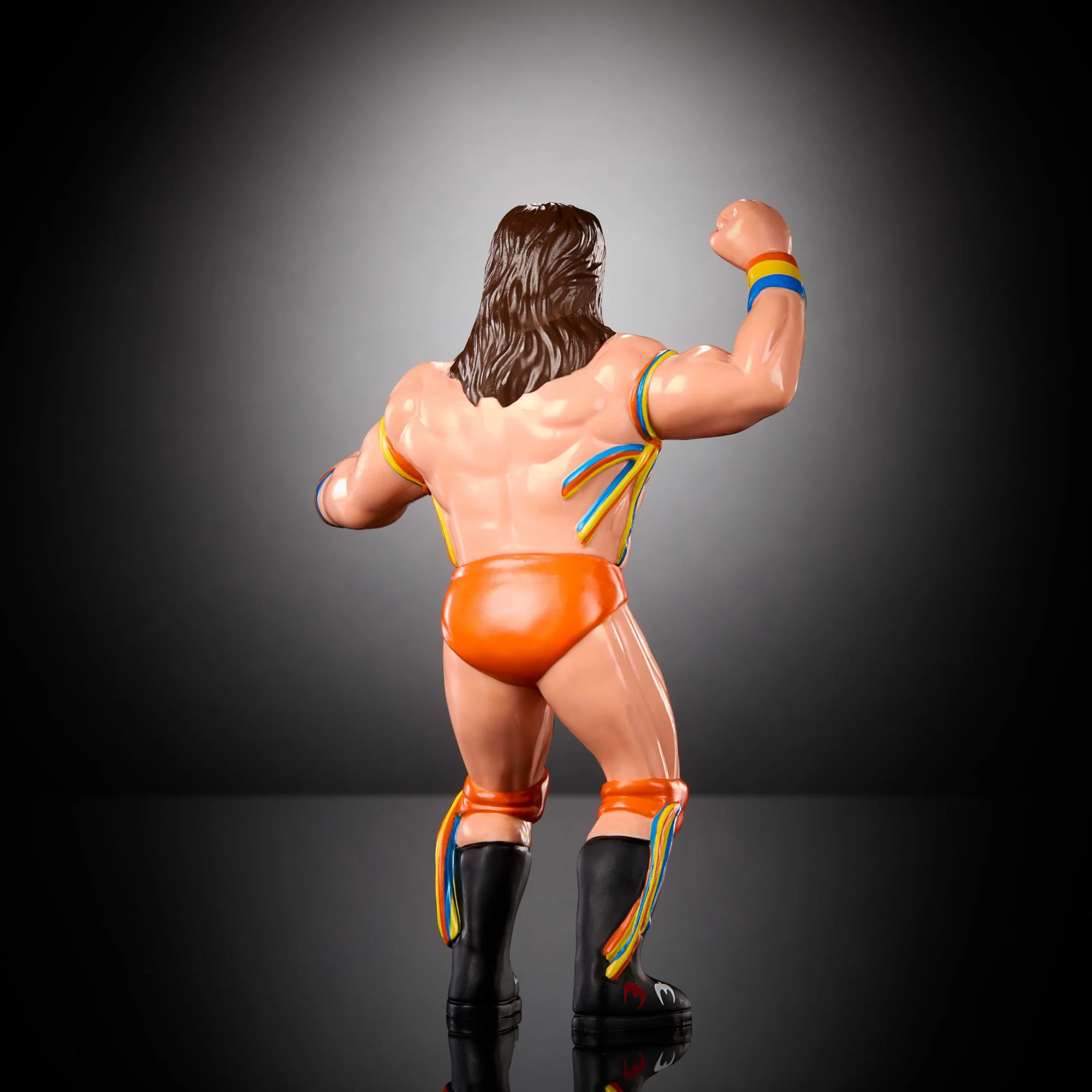 LJN WWE Superstars Ultimate Warrior Action Figure & Poster - Image 4