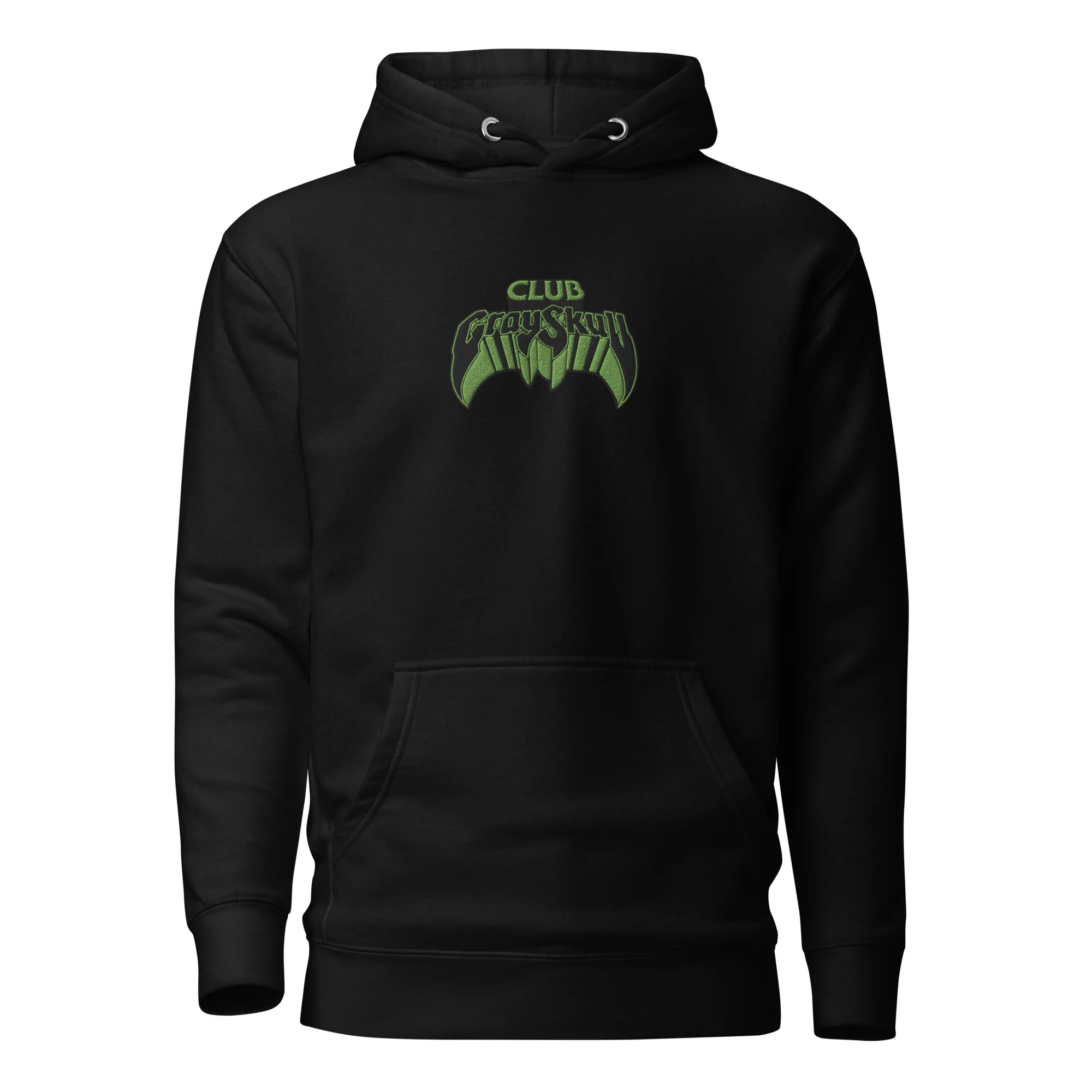 Masters of the Universe Club Grayskull Black Embroidered Hoodie - Image 3