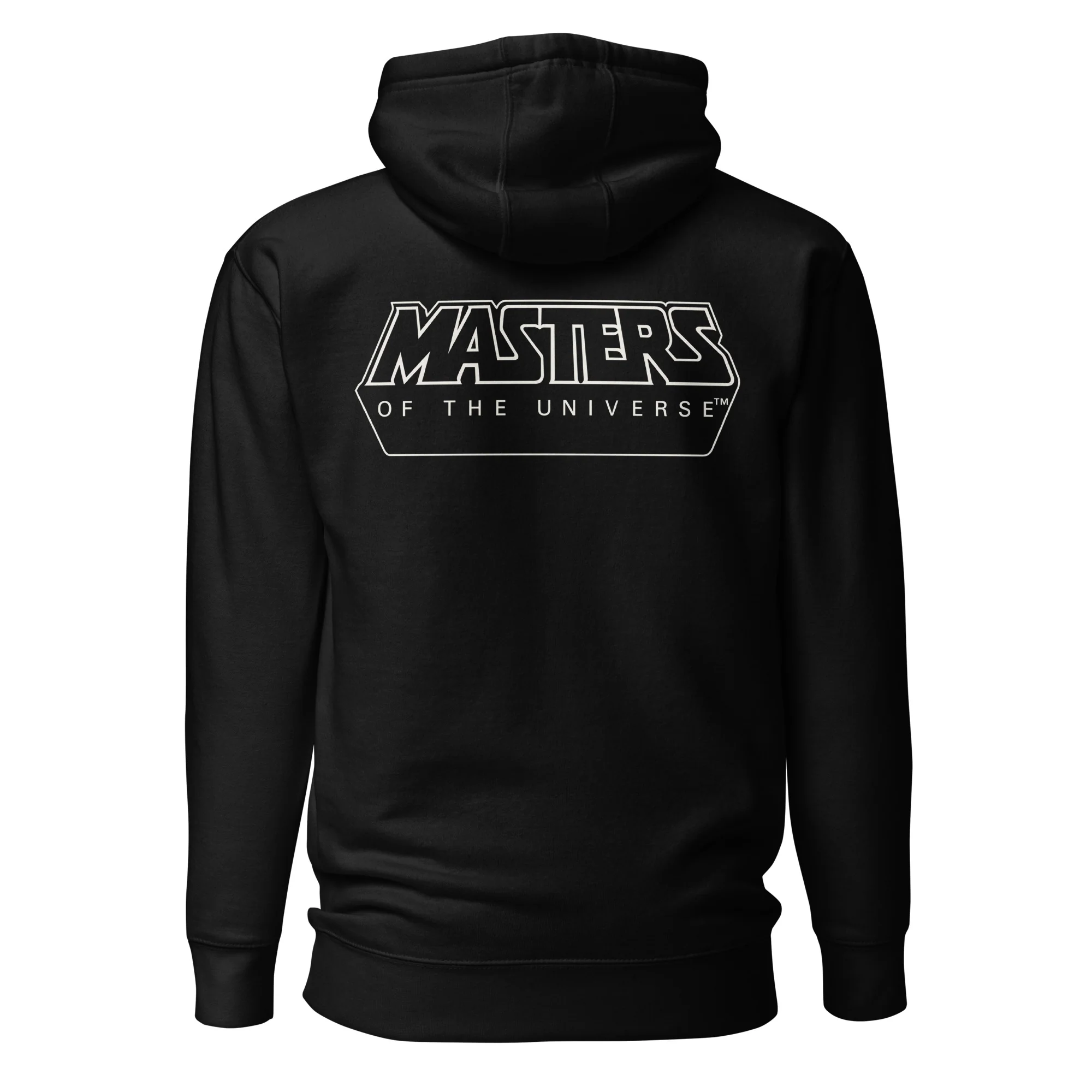 Masters of the Universe Club Grayskull Black Embroidered Hoodie - Image 4