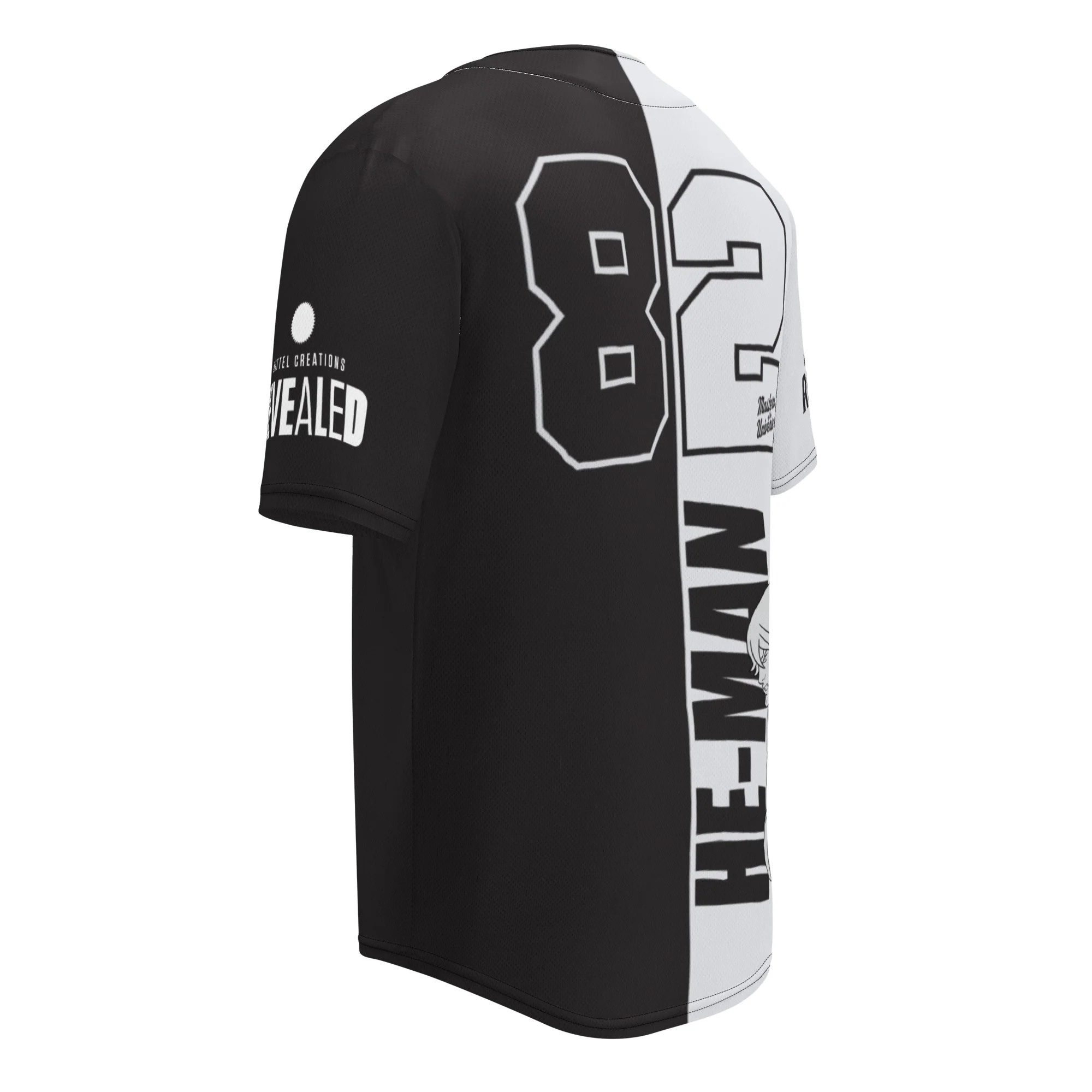 Masters of the Universe Club Heroic Warriors He-Man Multi Baseball Jersey - Image 3