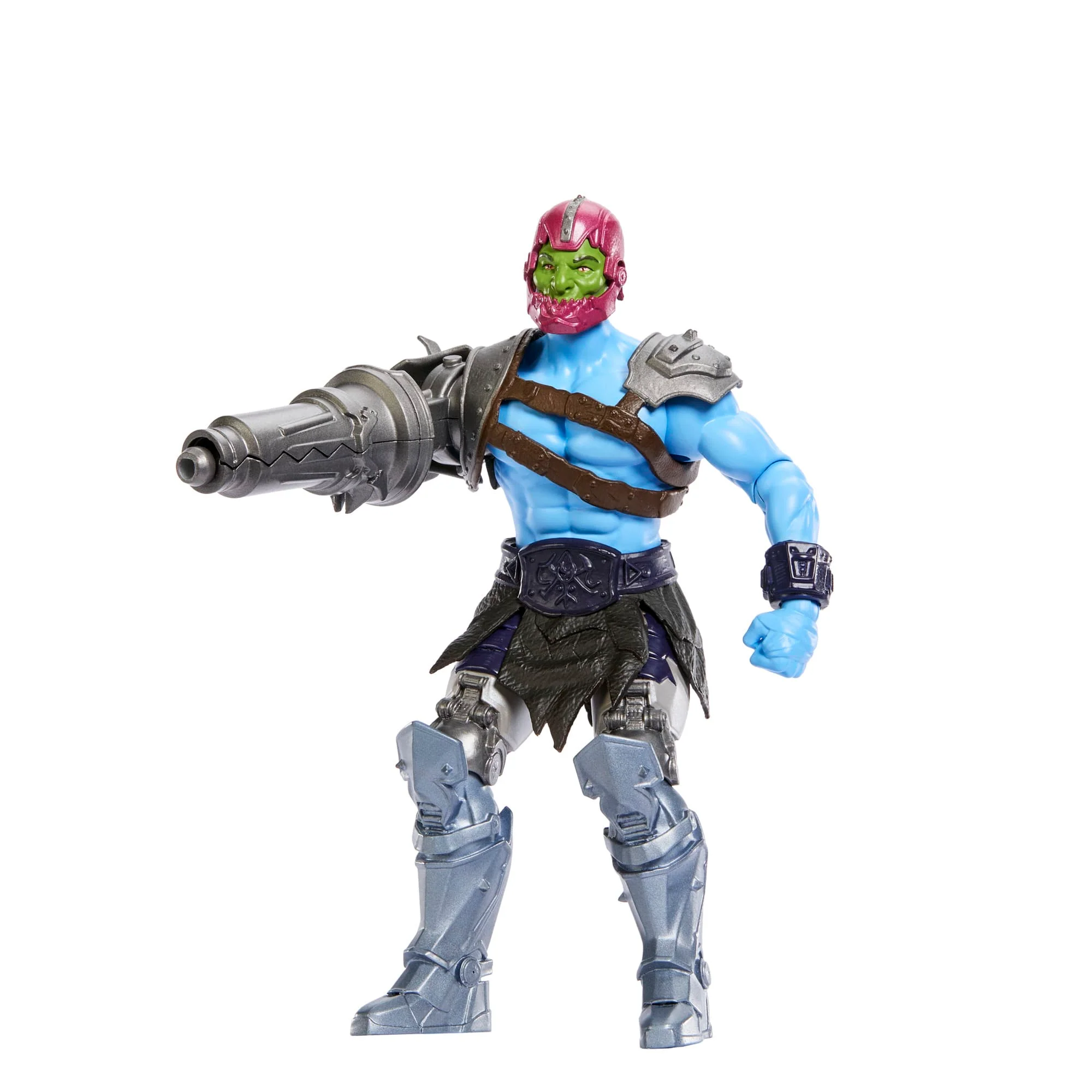 Masters of the Universe Cannon Transform Trap Jaw Feature Action Figure - Image 2