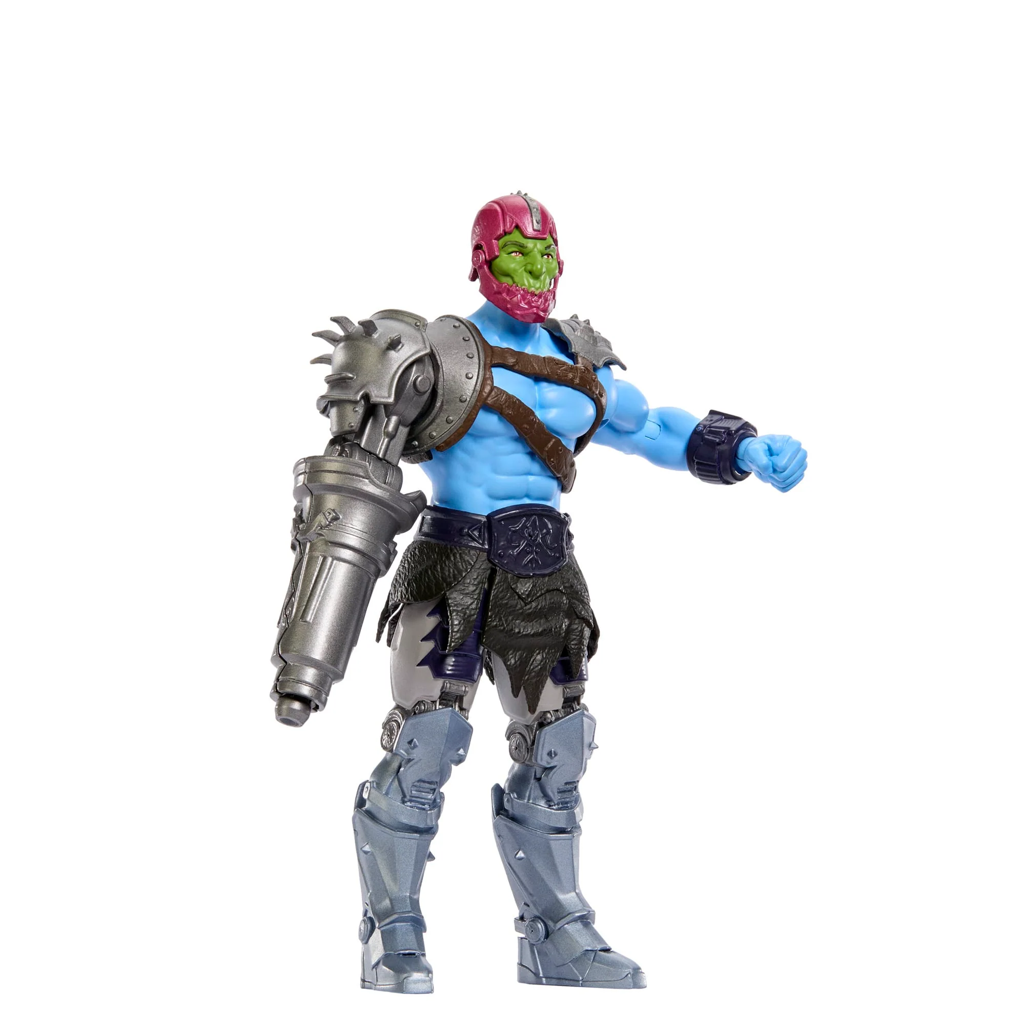Masters of the Universe Cannon Transform Trap Jaw Feature Action Figure - Image 5