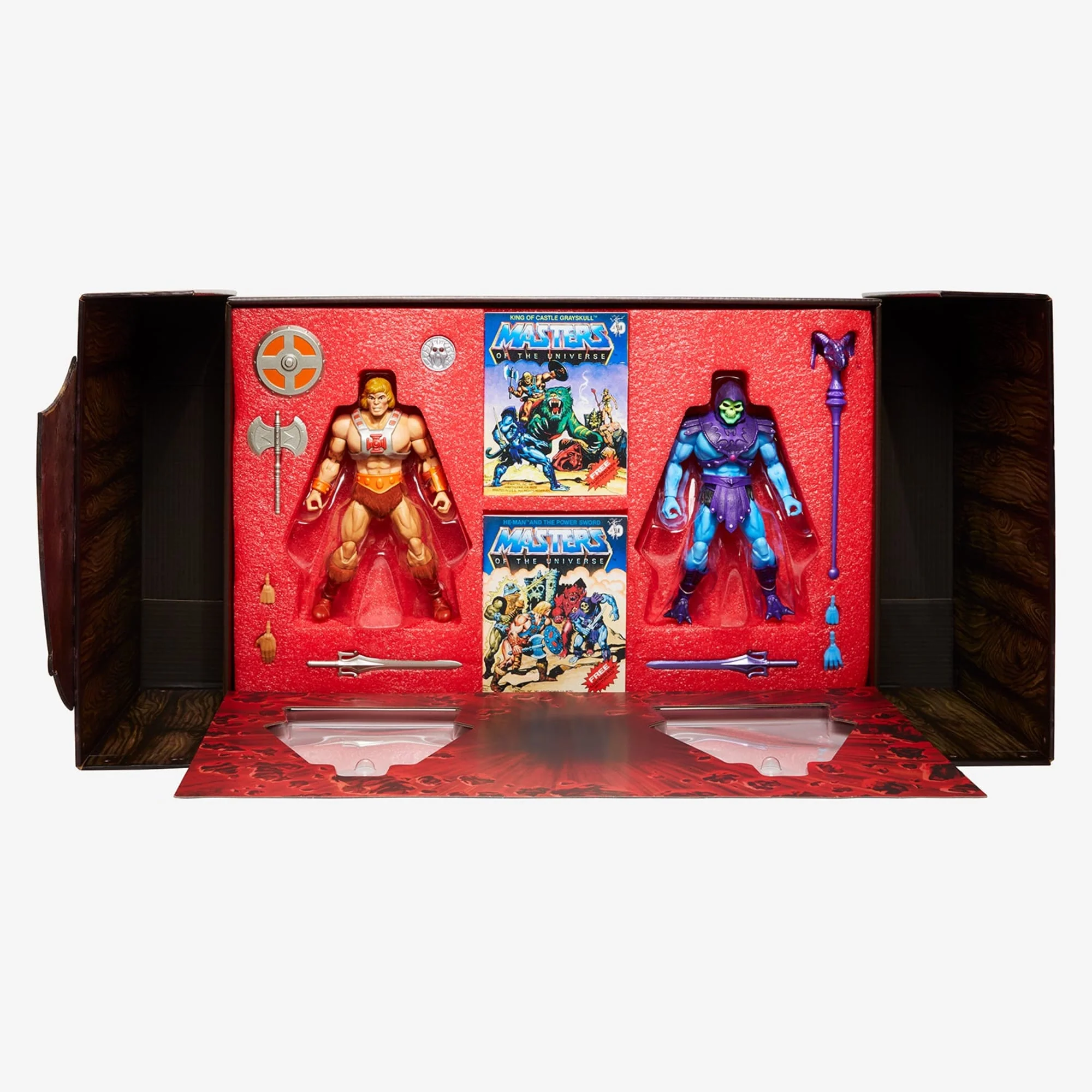 Masters of the Universe Masterverse He-Man vs Skeletor 40th Anniversary