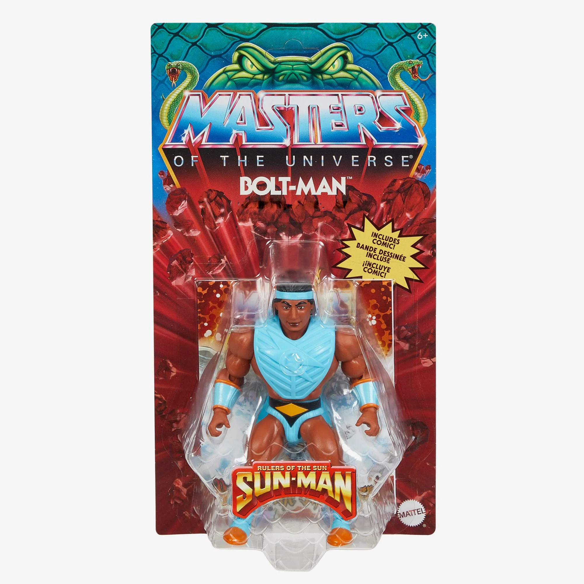 Masters of the Universe Origins Bolt-Man Action Figure - Image 2