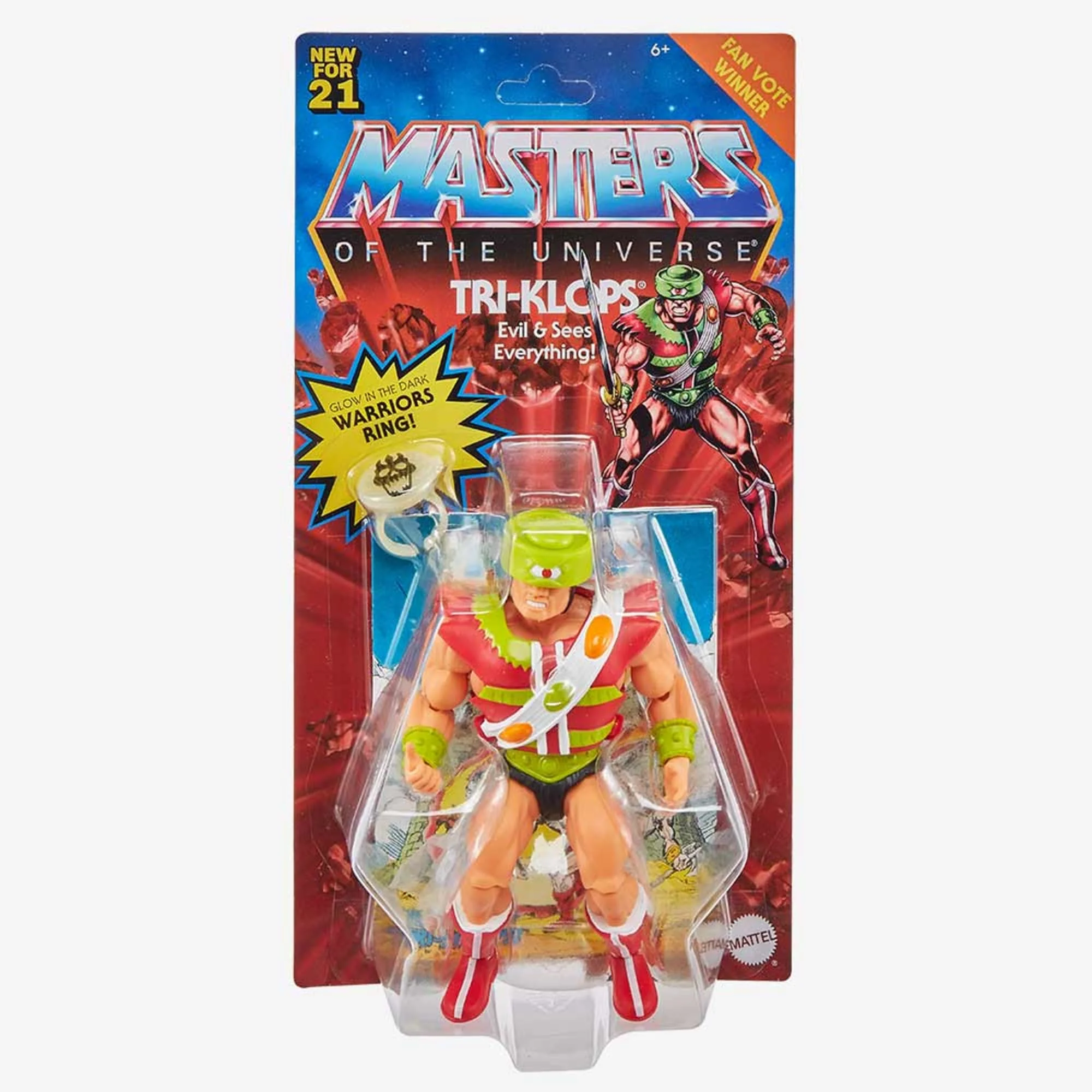 Masters of the Universe Origins Fan's Choice Tri-Klops Action Figure - Image 7