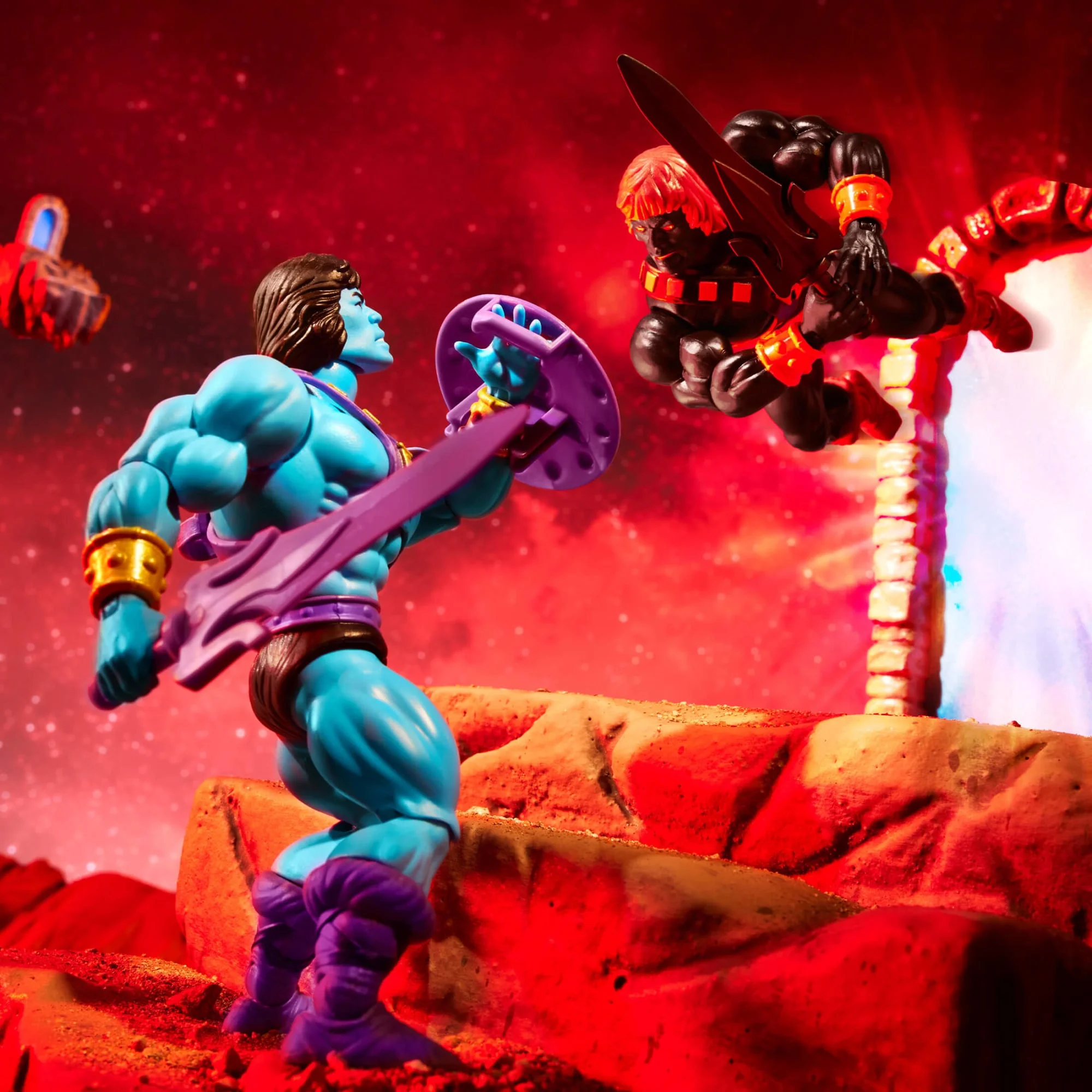 Masters of the Universe Origins He-Skeletor Figure - Image 4