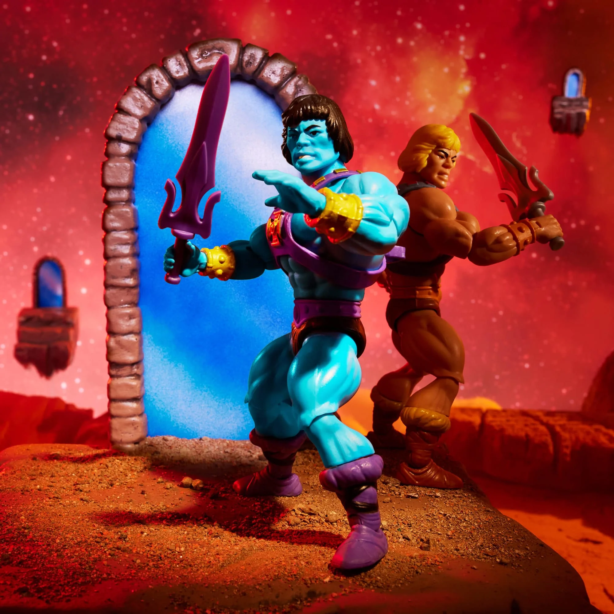 Masters of the Universe Origins He-Skeletor Figure - Image 5