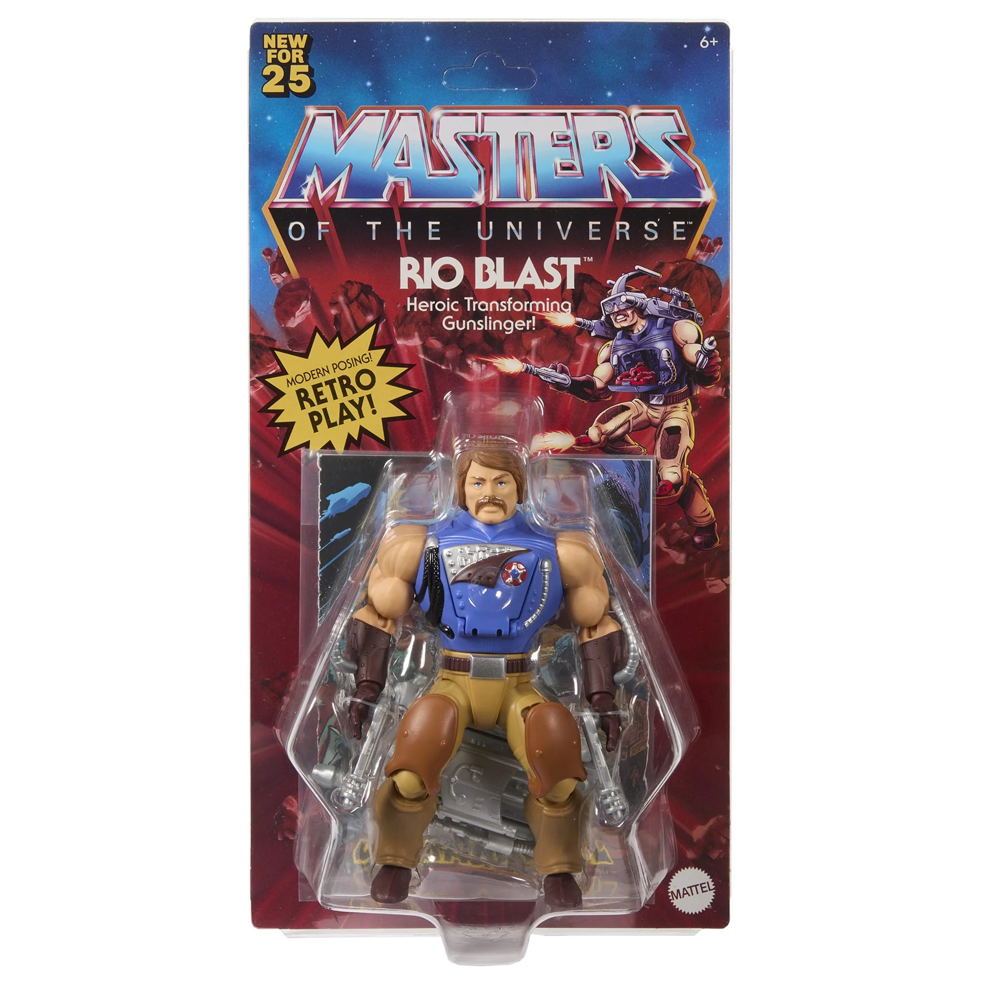 Masters of the Universe Origins Rio Blast Action Figure - Image 8