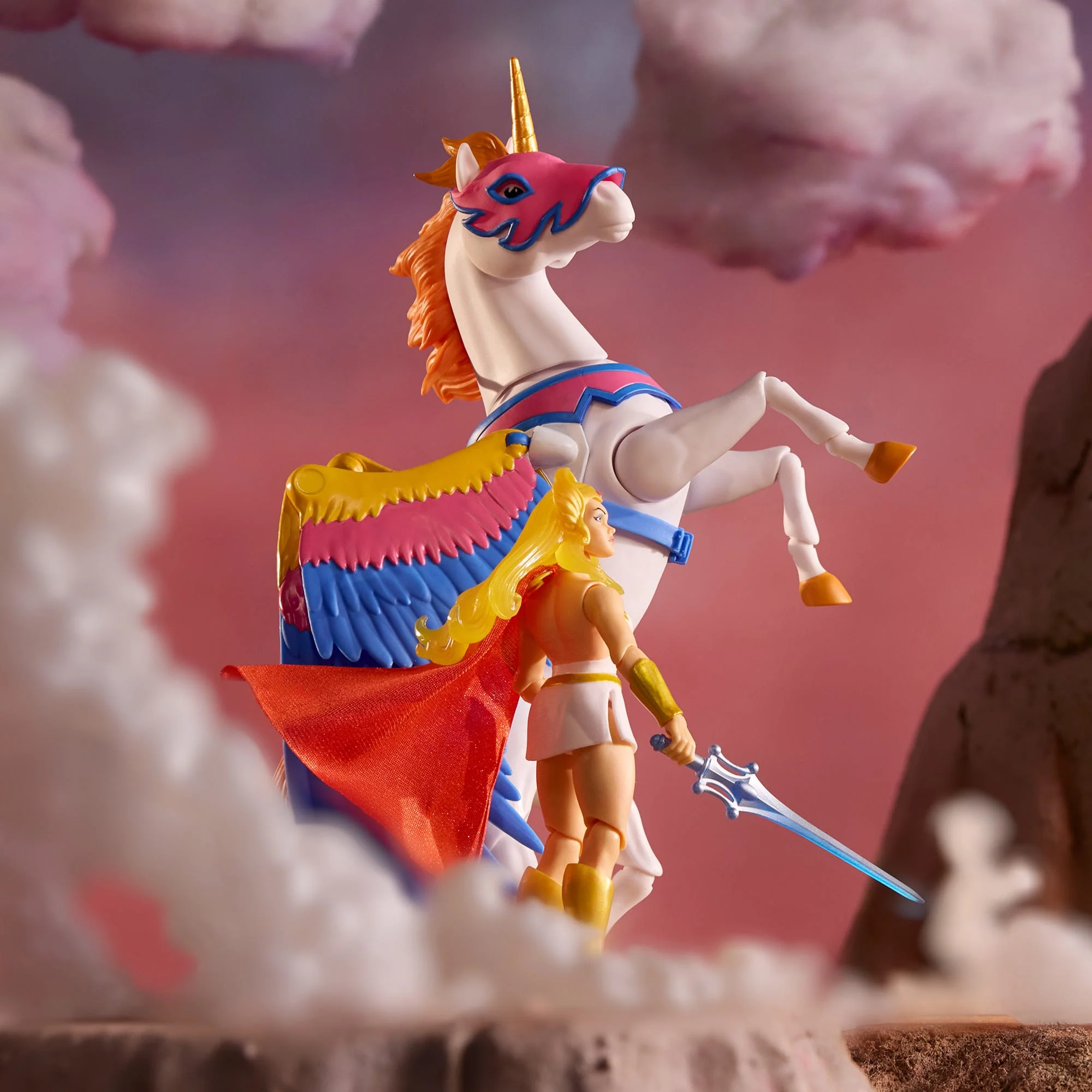 Masters of the Universe Origins She-Ra and Swift Wind 2-Pack - Image 3