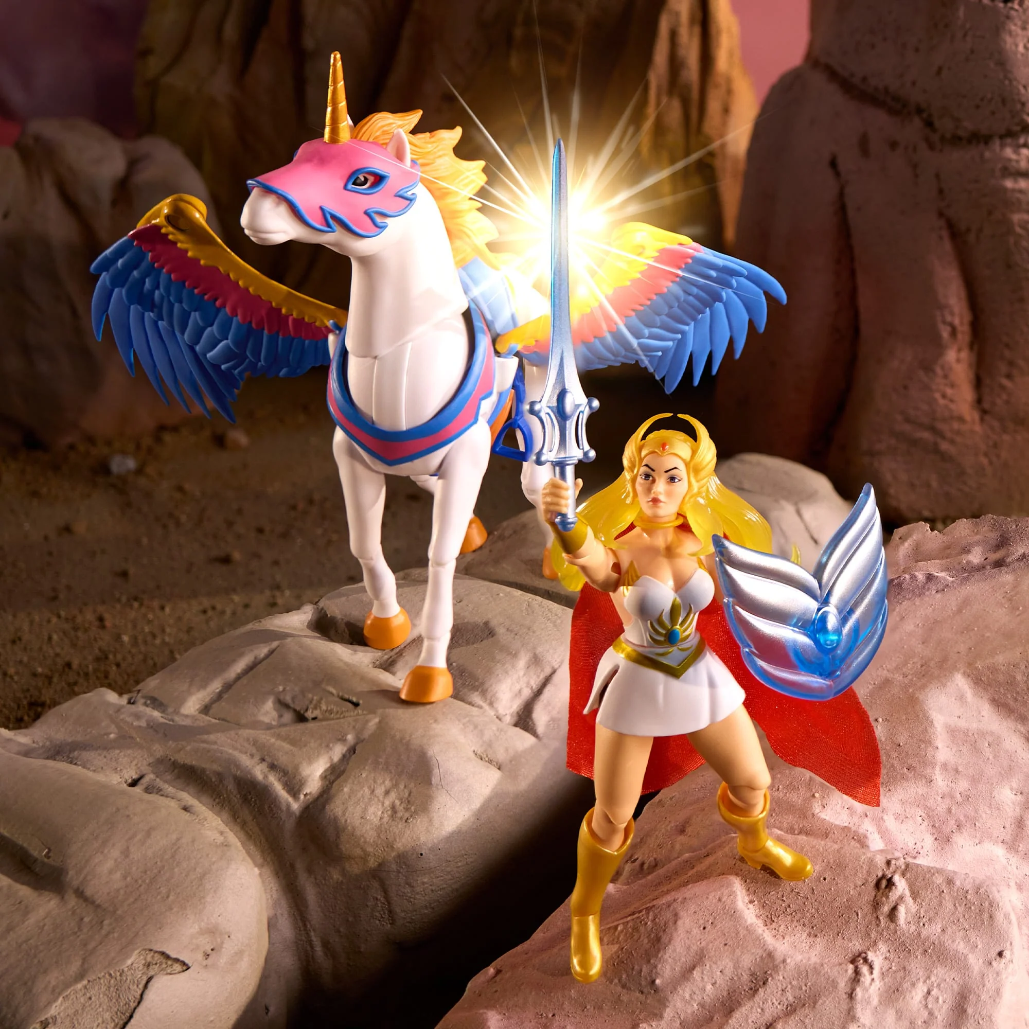 Masters of the Universe Origins She-Ra and Swift Wind 2-Pack - Image 7