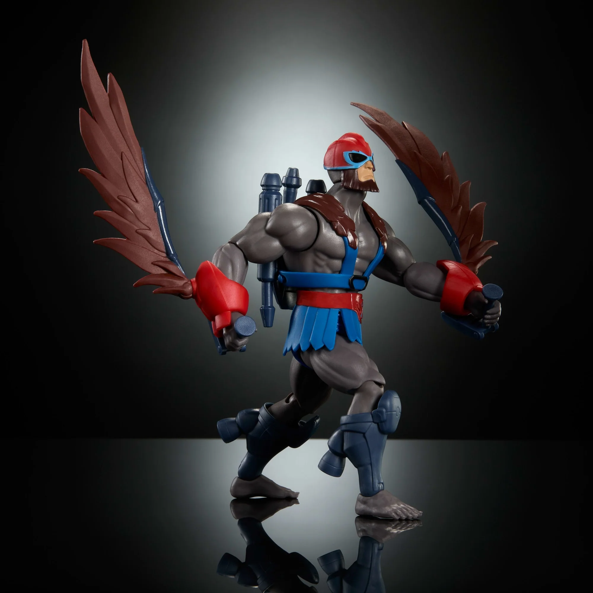 Masters of the Universe Origins Cartoon Collection Stratos Action Figure - Image 5