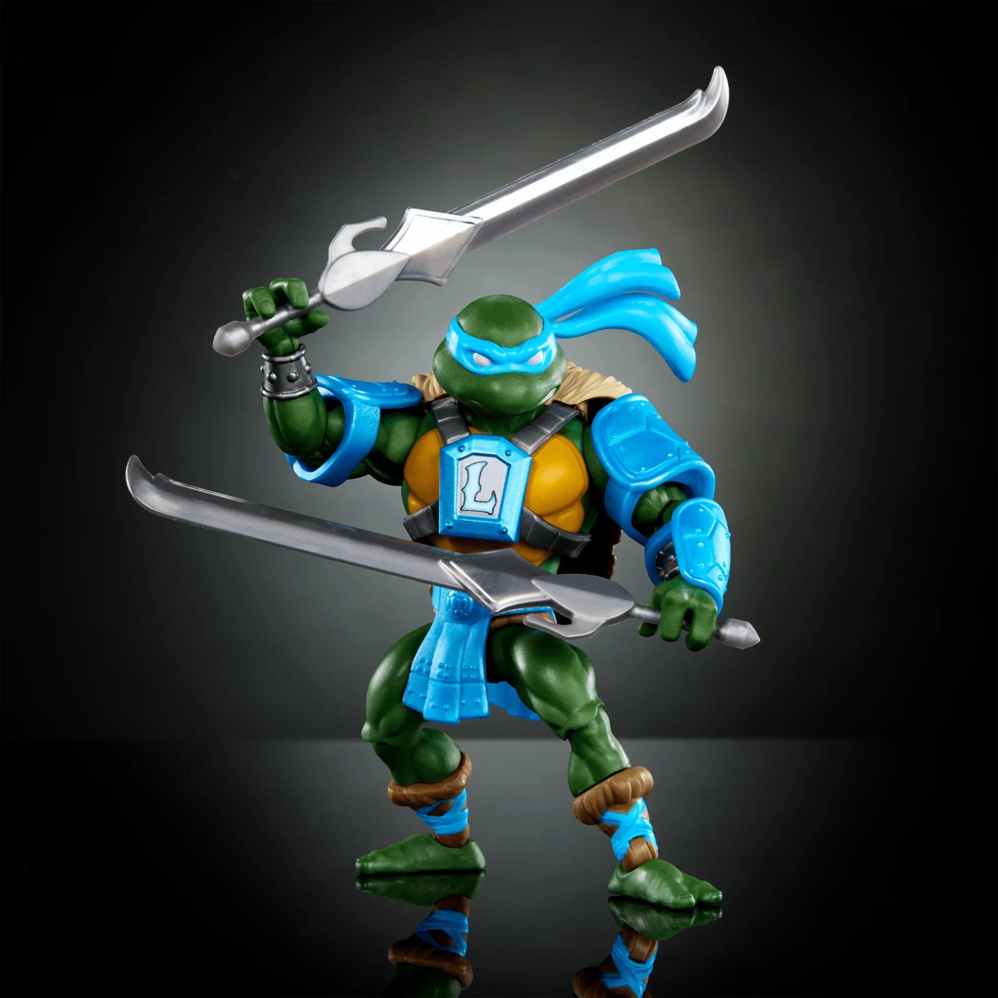 Masters of the Universe Origins Turtles of Grayskull Leonardo Action Figure - Image 4