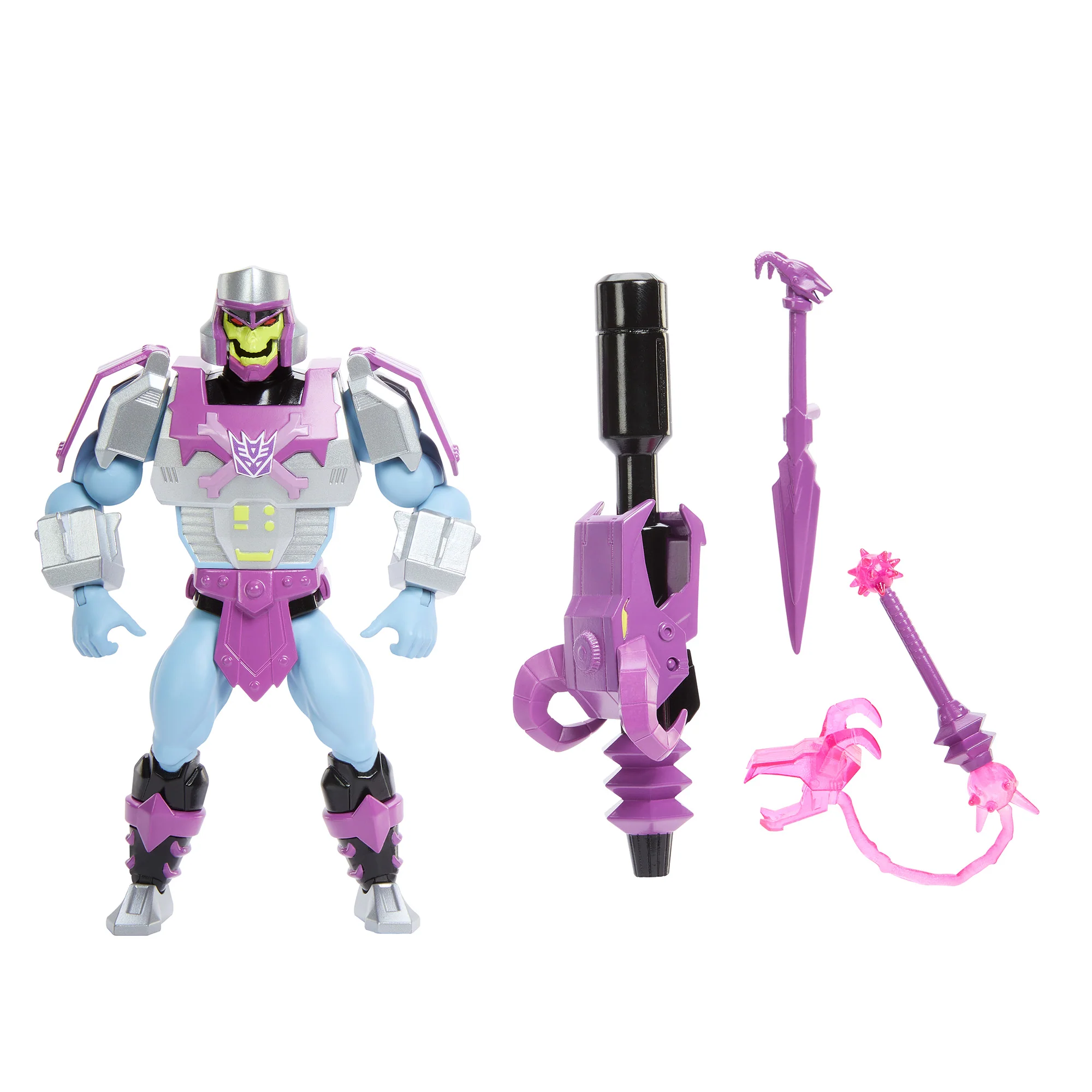 Masters of the Universe x Transformers Megatron Armor Skeletor Action Figure - Image 6