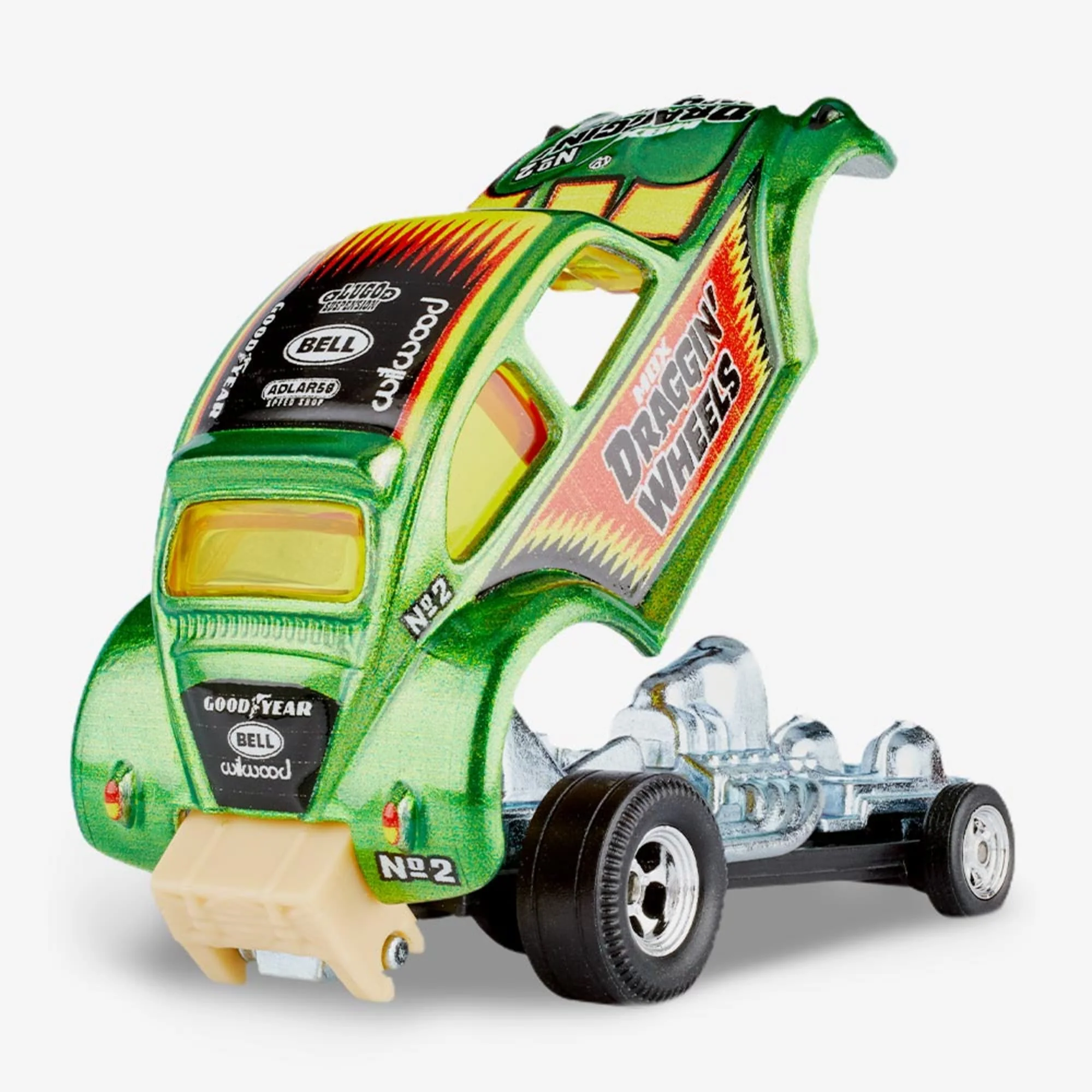 Matchbox ‘72 Volkswagen Beetle Dragster - Image 8