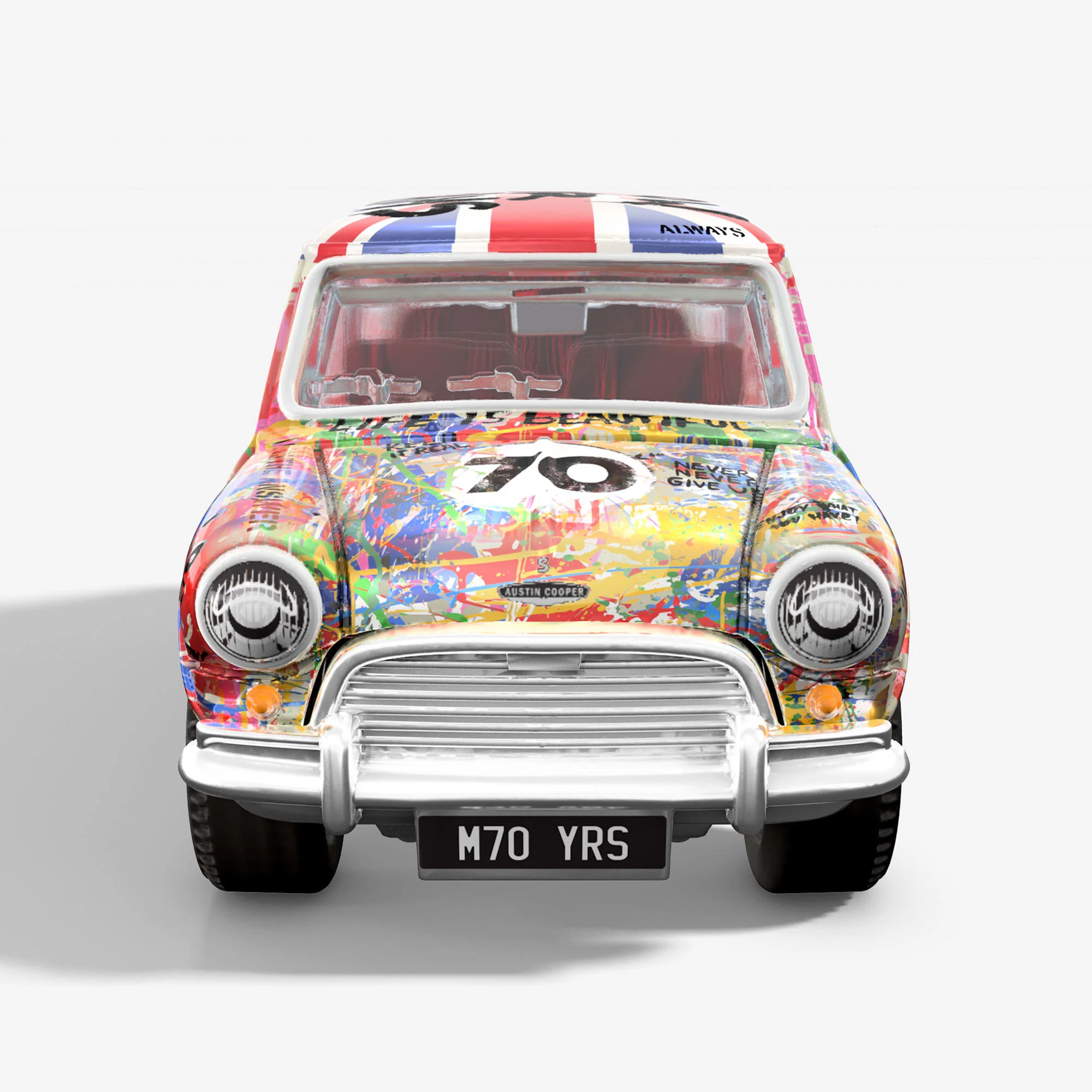 Matchbox x Mr Brainwash 1964 Austin Mini Cooper S - Image 2