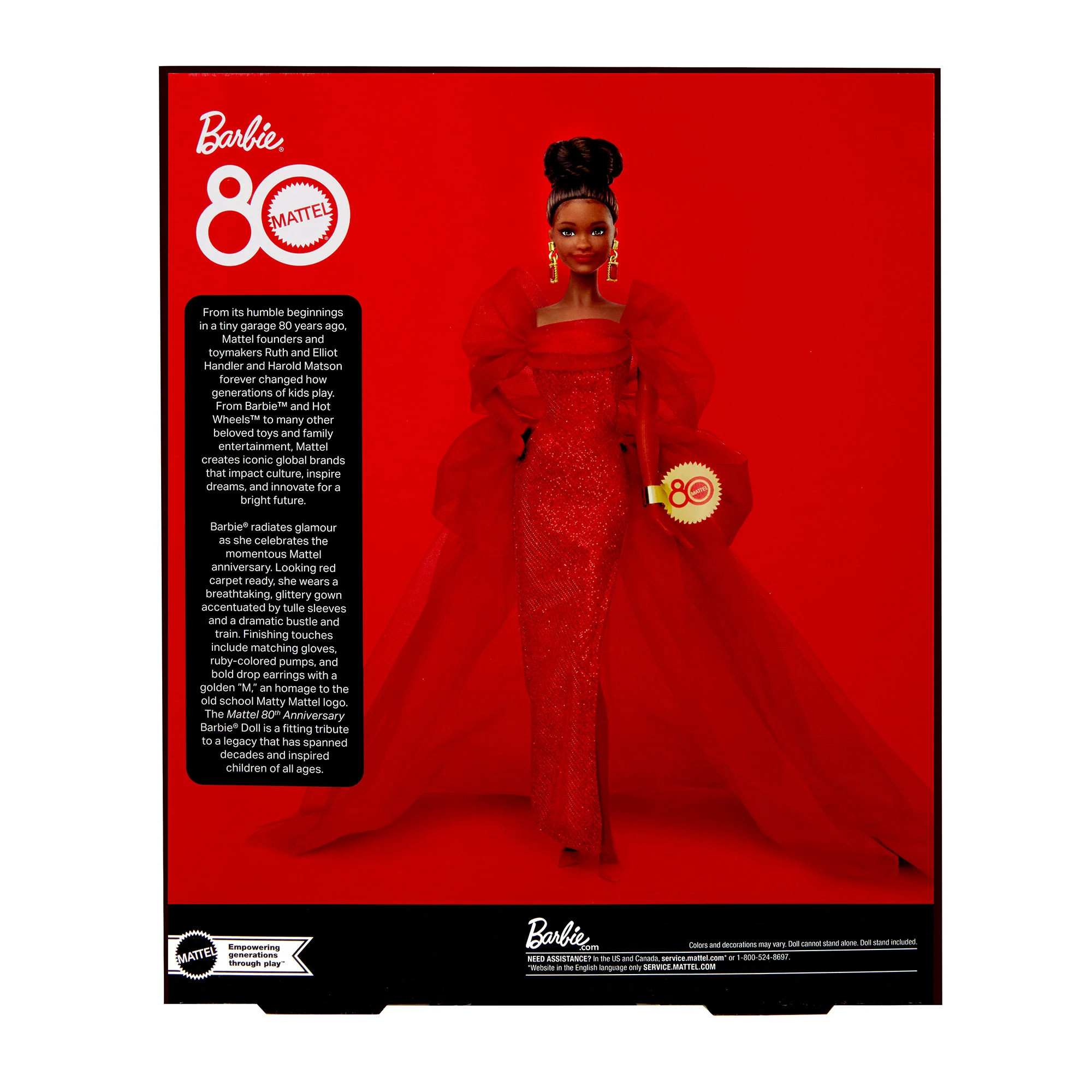 Barbie Mattel 80th Anniversary Doll – Brunette - Image 19