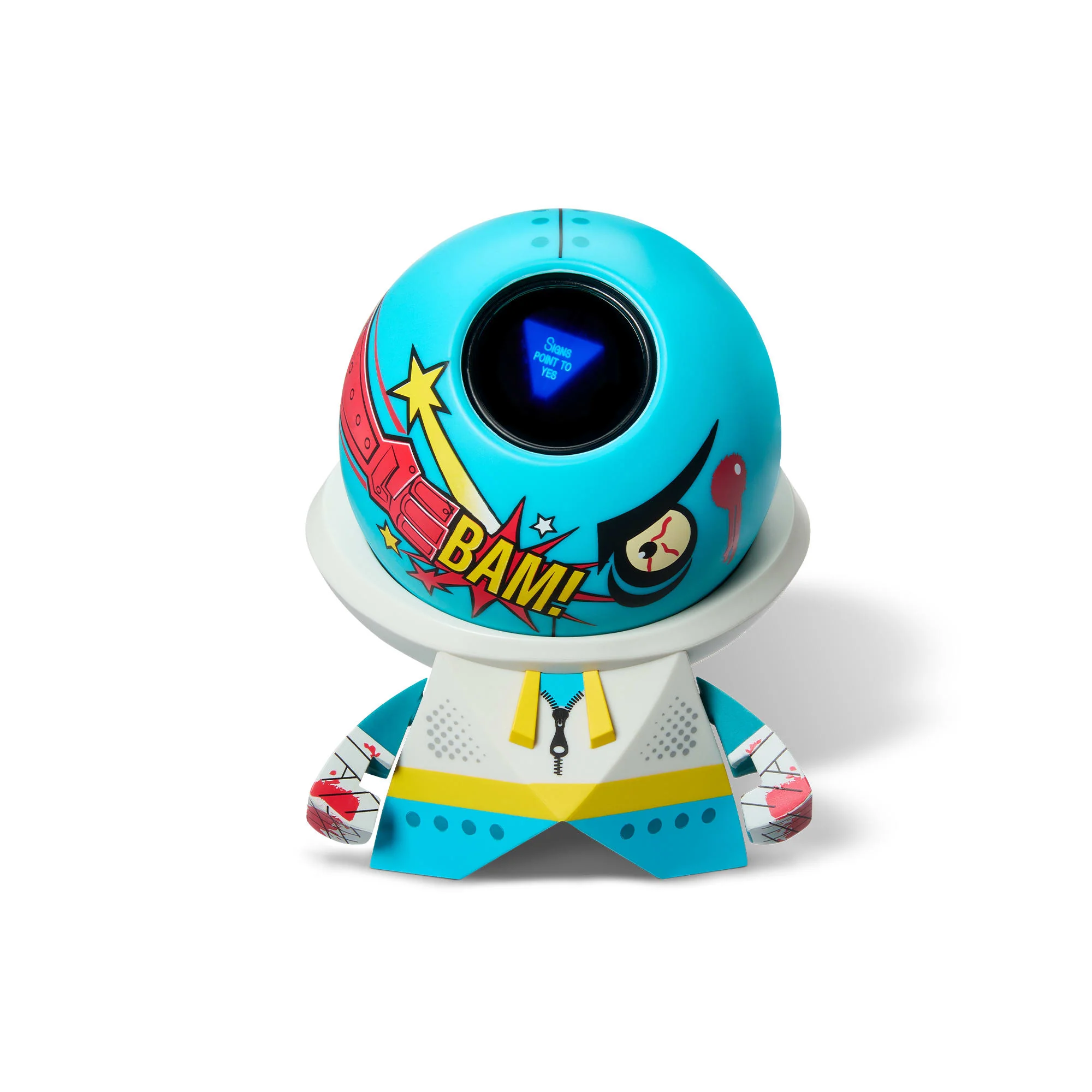 Blue Rock ‘Em Sock ‘Em Robots x FIGURE8 Collectible Figure - Image 2