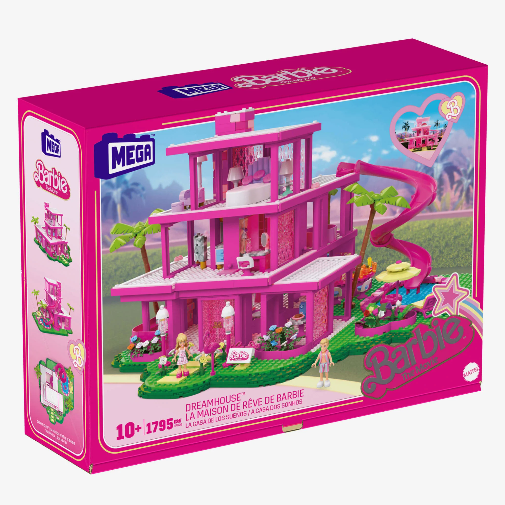 MEGA Barbie The Movie Replica DreamHouse Building Kit - Image 8