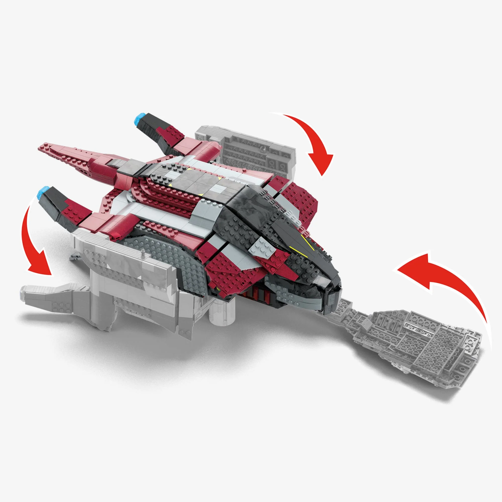MEGA Halo Banished Phantom Building Set - Image 6