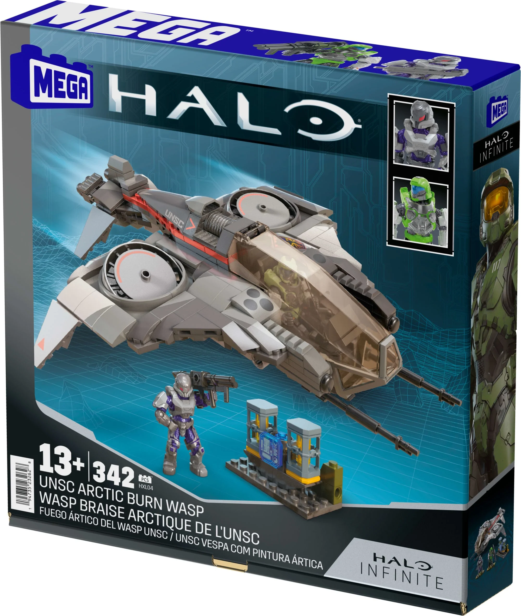 MEGA Halo UNSC Arctic Burn Wasp Building Toy Kit - Image 11