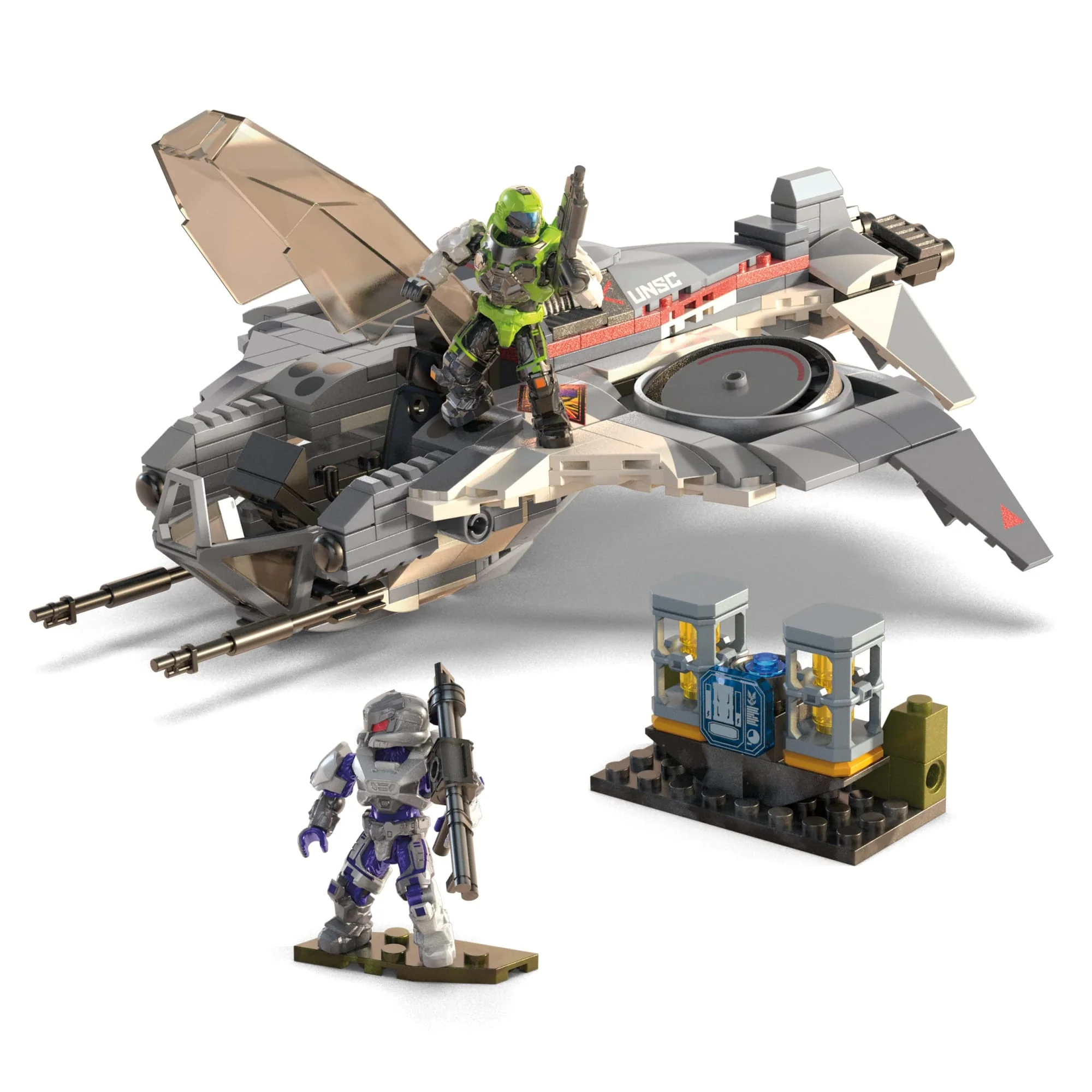 MEGA Halo UNSC Arctic Burn Wasp Building Toy Kit - Image 3