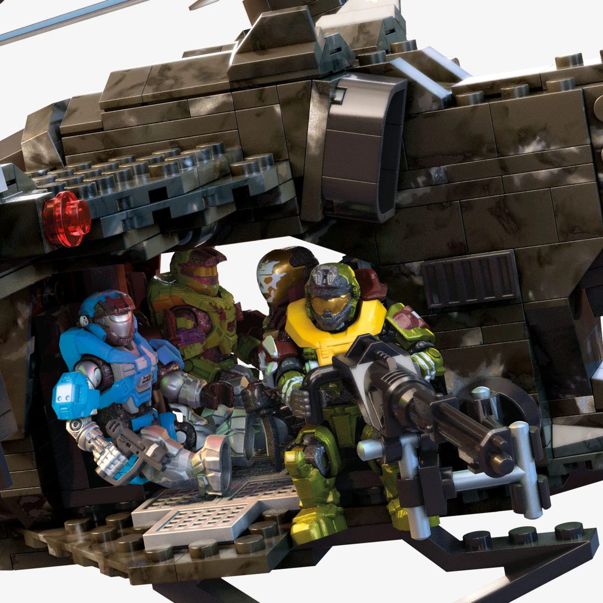 MEGA Halo UNSC Falcon Sweep Building Toy Kit - Image 11