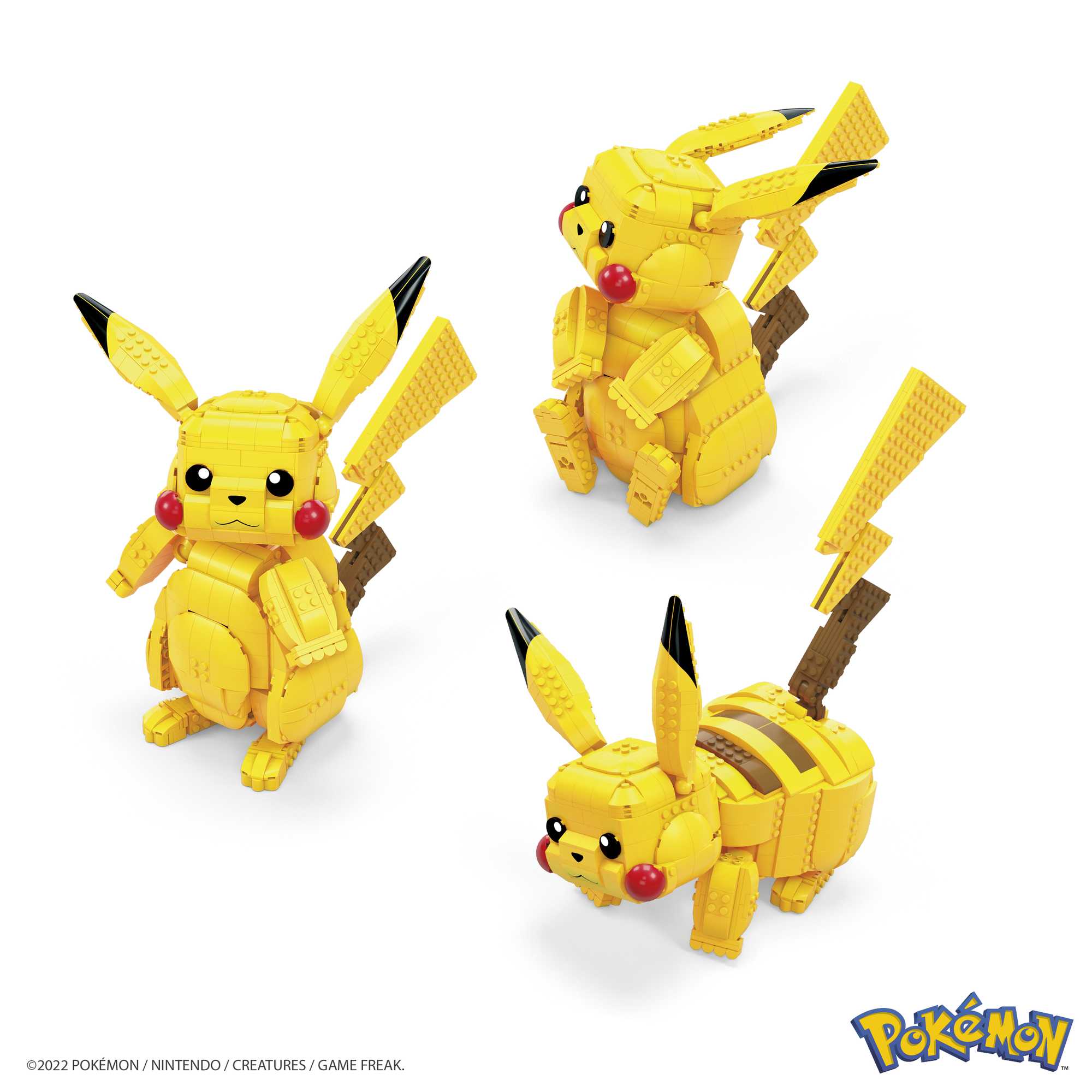 MEGA Pokémon Building Toy Kit Jumbo Pikachu - Image 3