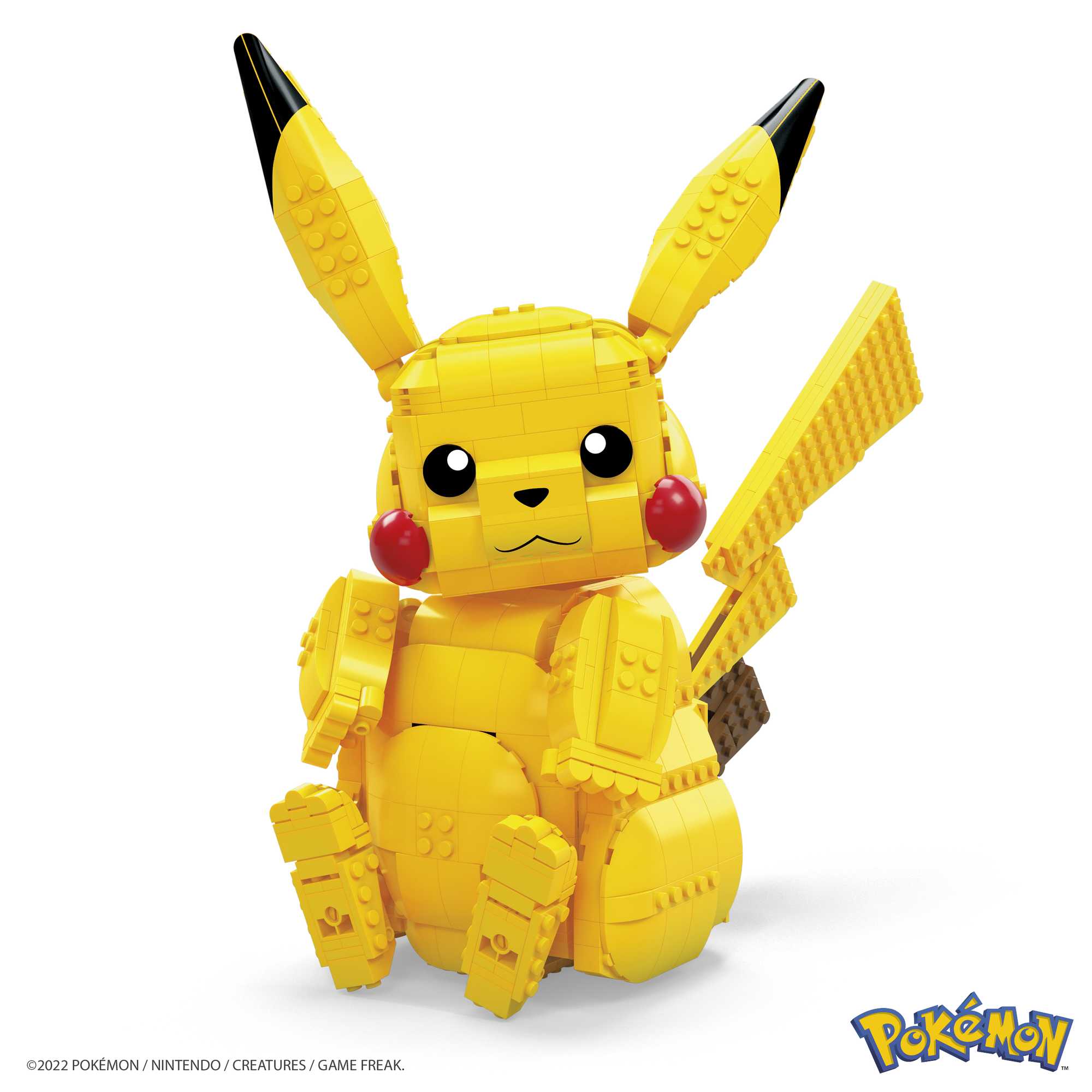MEGA Pokémon Building Toy Kit Jumbo Pikachu - Image 5